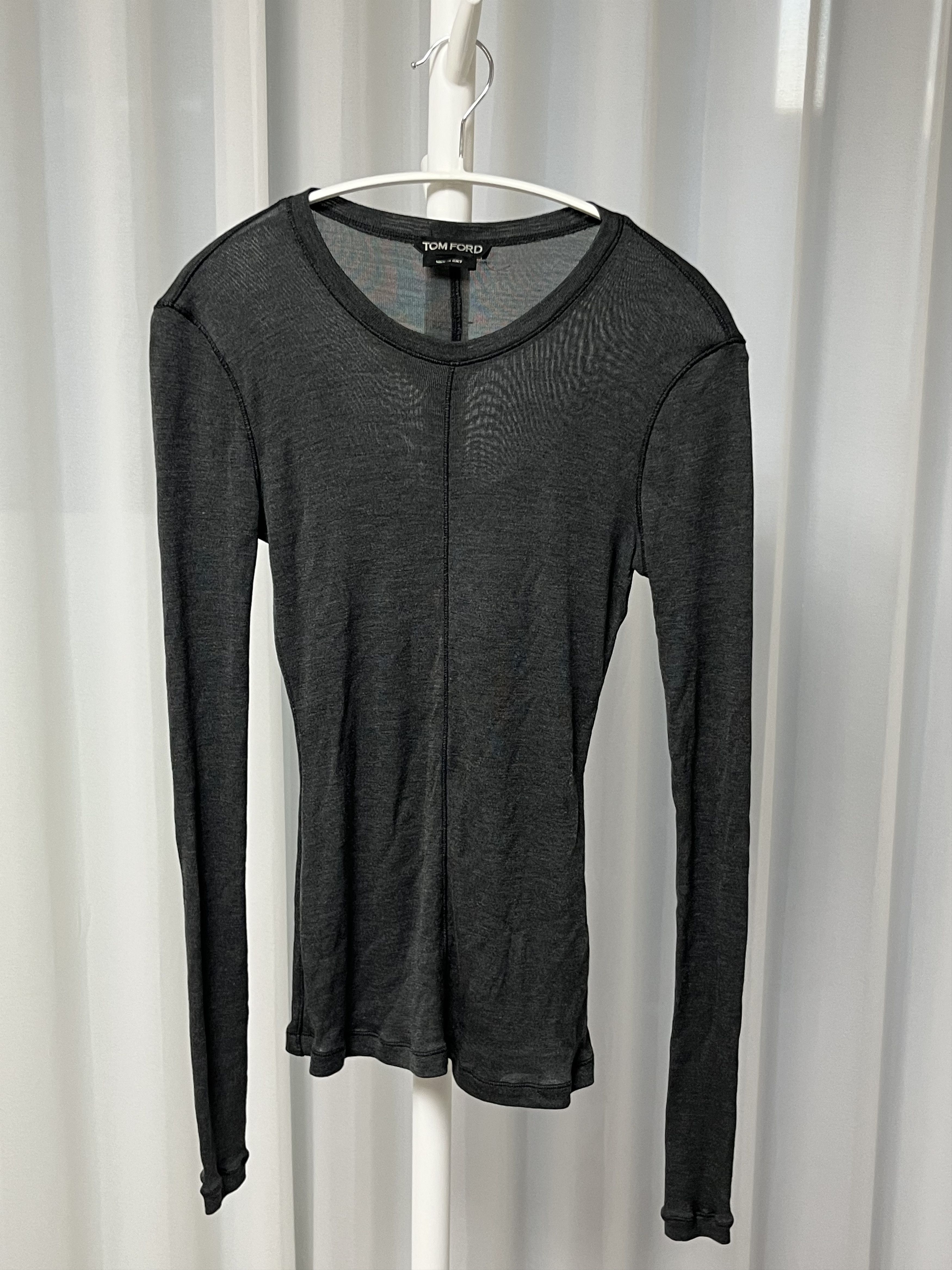 Tom Ford tom ford silk T-shirt Size S / US 4 / IT 40 - 1 Thumbnail