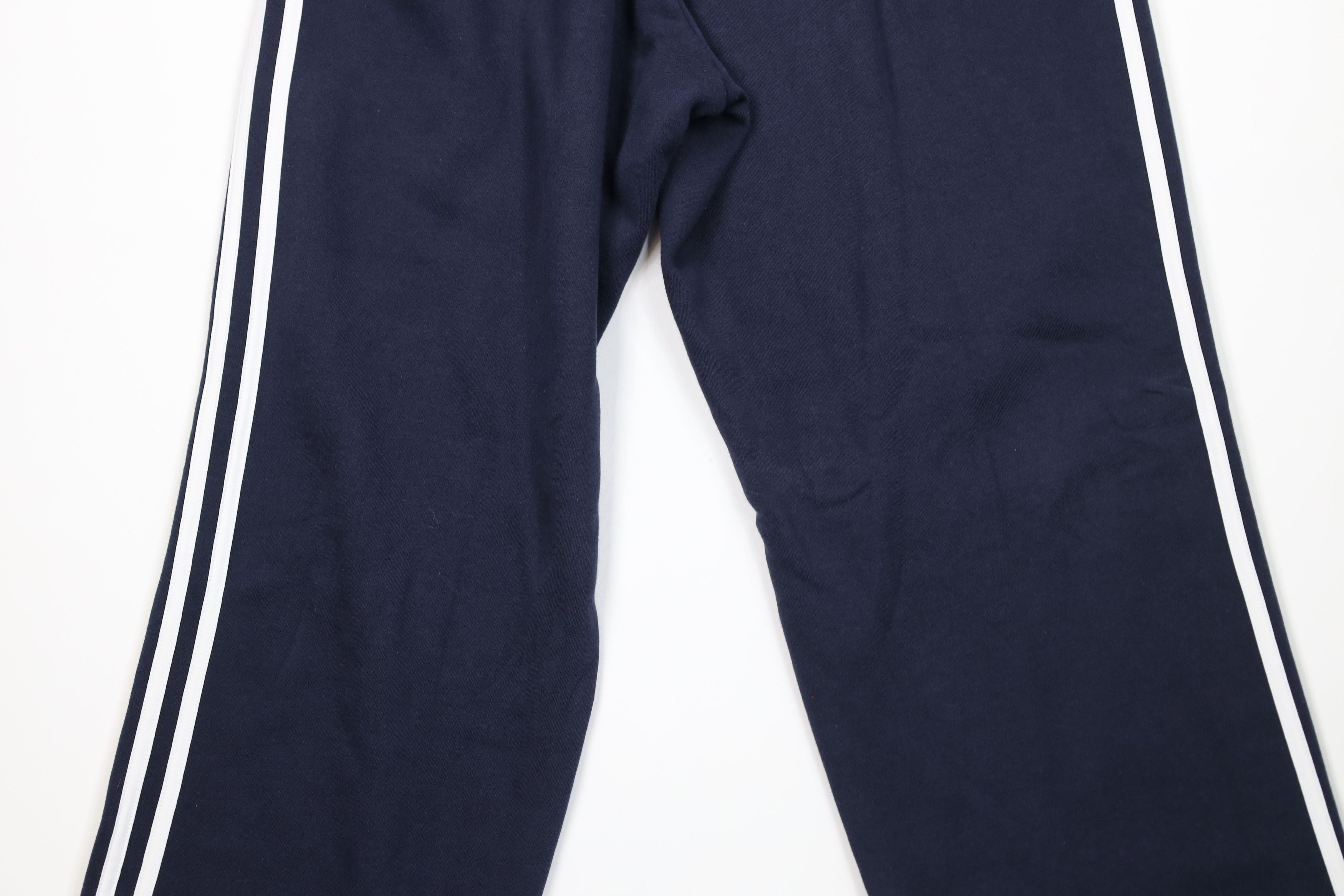 Adidas Vintage Y2K Adidas Spell Striped Wide Leg Sweatpants Blue Size US 36 / EU 52 - 13 Thumbnail