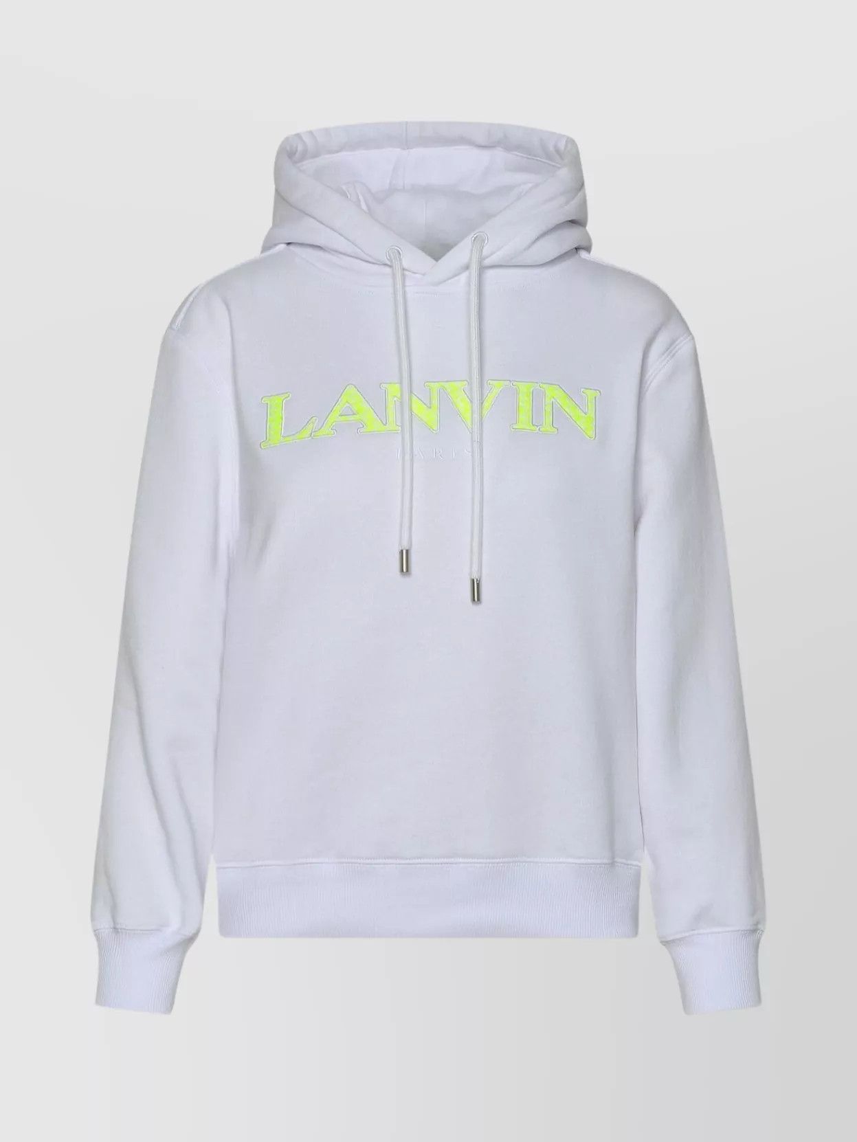 Lanvin o1y0326 Hoodie in White Size M / US 6-8 / IT 42-44 - 1 Thumbnail