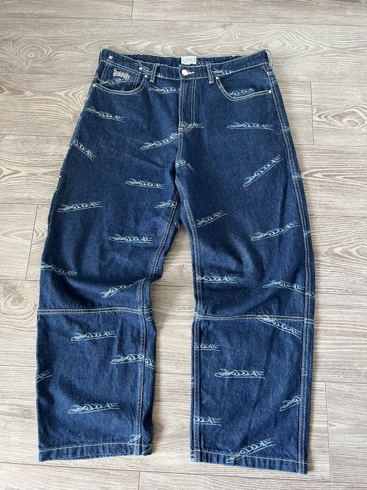 Hoddle Hoddle 12 Ounce Single Knee Carpenter Denim Ranger Jeans Size US 34 / EU 50 - 5 Thumbnail