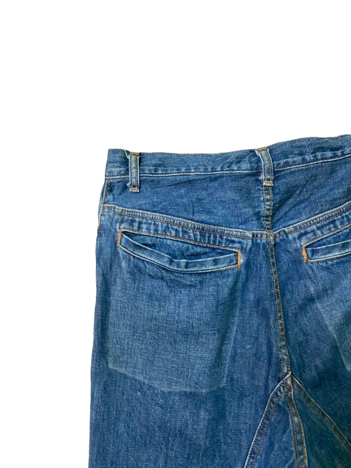 CABANE de ZUCCa Vintage Zucca Acid Wash Style Skinny Denim Jean Size US 28 / EU 44 - 11 Thumbnail