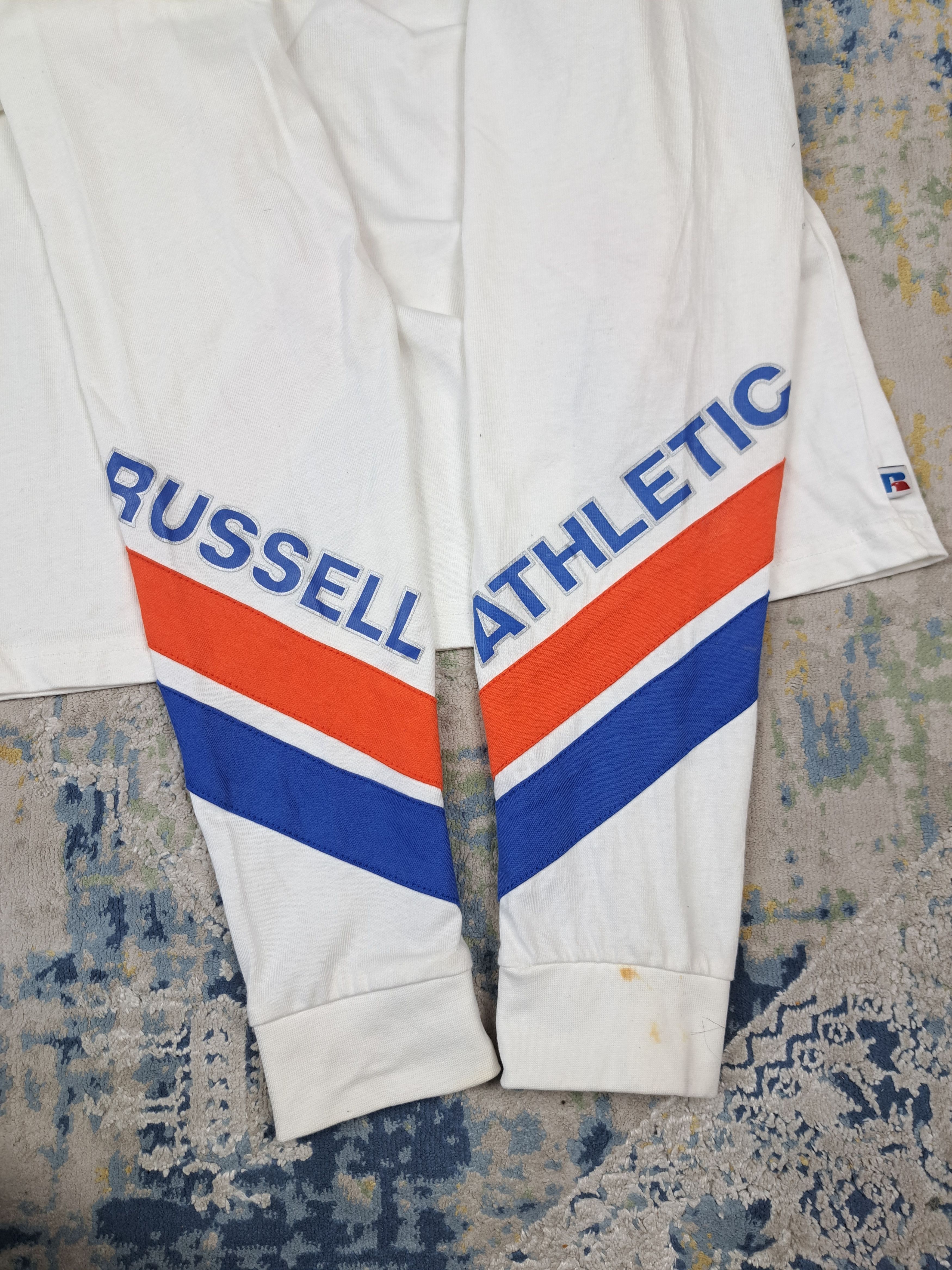 Russell Athletic Russell Athletic Big Logo Spellout Longsleeve College NCAA Size US L / EU 52-54 / 3 - 4 Thumbnail
