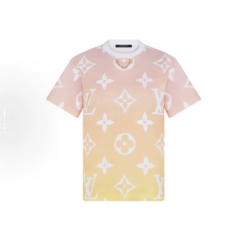 Louis Vuitton Louis Vuitton Sunset Gradient Old Flower Short Sleeve Size US S / EU 44-46 / 1 - 1 Thumbnail