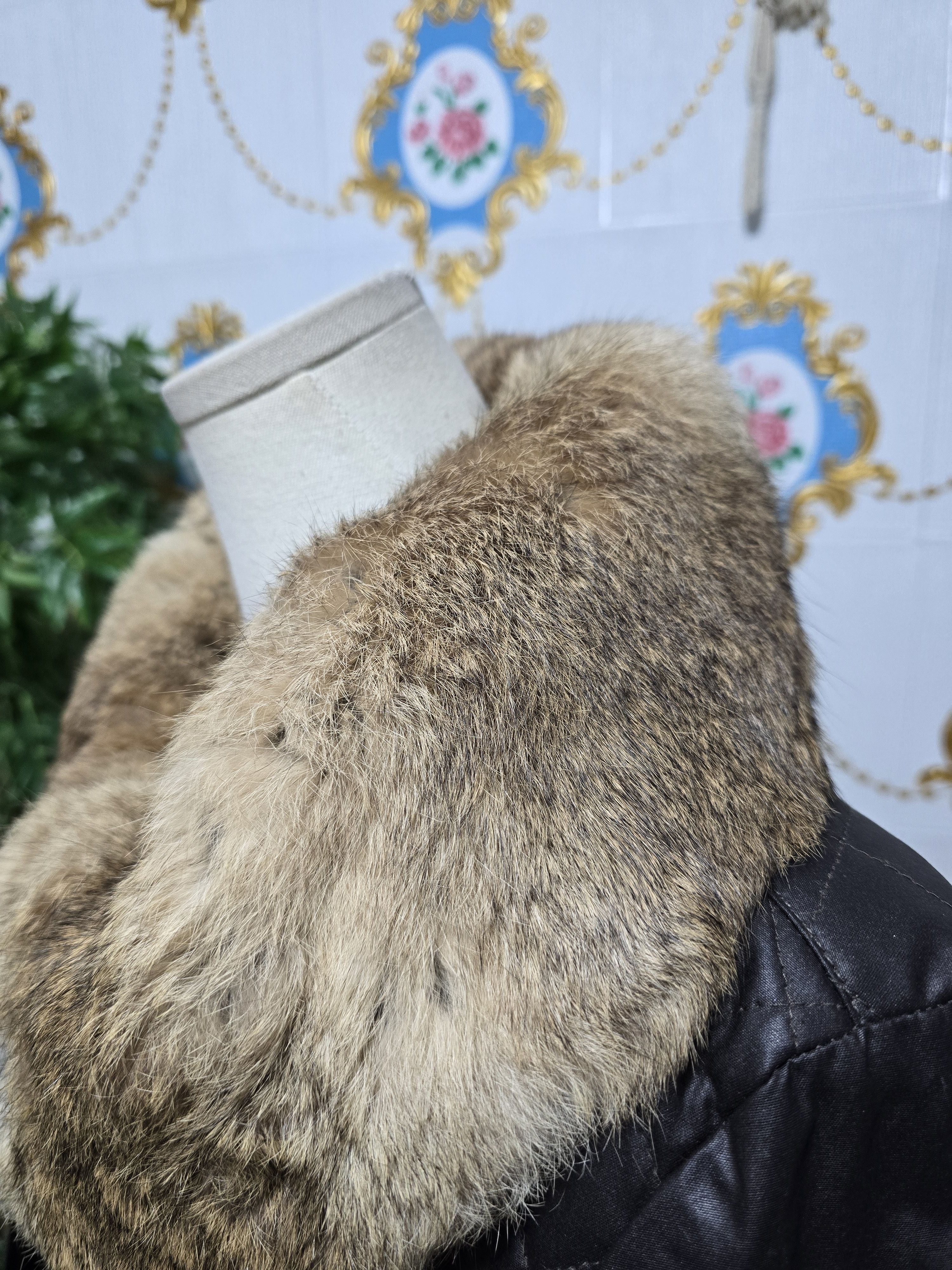 Belstaff Belstaff Gold Label quilted jacket ,wax cotton rabbit fur Size M / US 6-8 / IT 42-44 - 20 Thumbnail