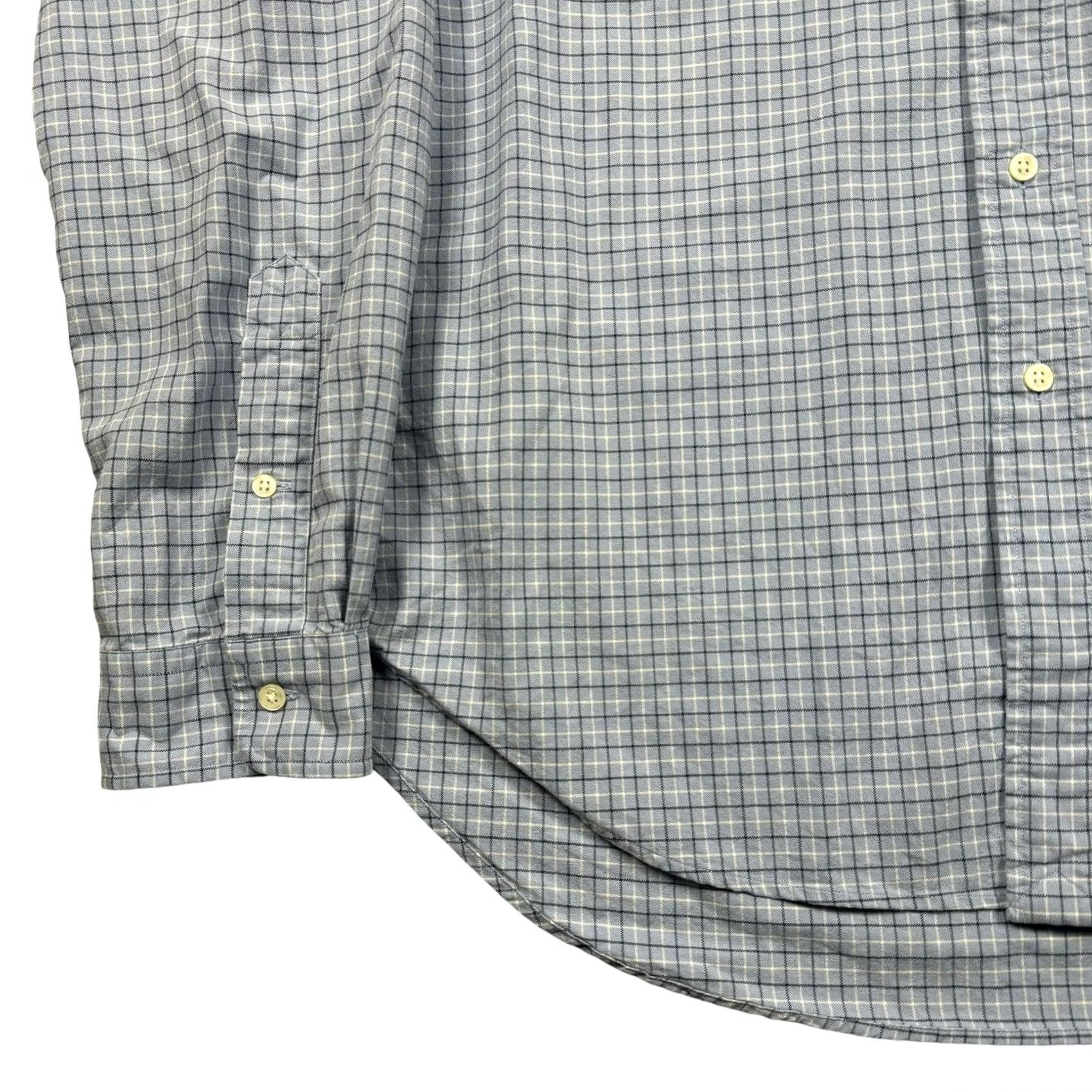 Ralph Lauren VINTAGE Ralph Lauren Shirt Mens XL Classic Fit Plaid Blue Button Down Long Sleeve Womens? Size US XL / EU 56 / 4 - 4 Thumbnail