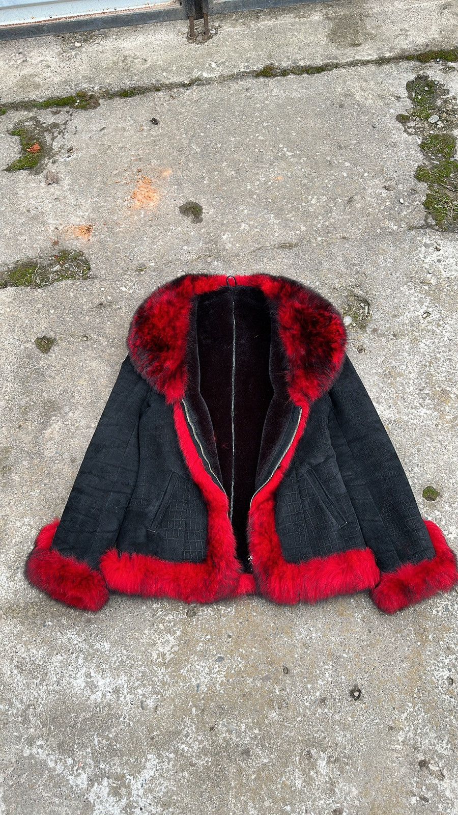 Vintage Crazy Vintage Real Fur IfSixWasNine Style Jacket Size M / US 6-8 / IT 42-44 - 3 Thumbnail
