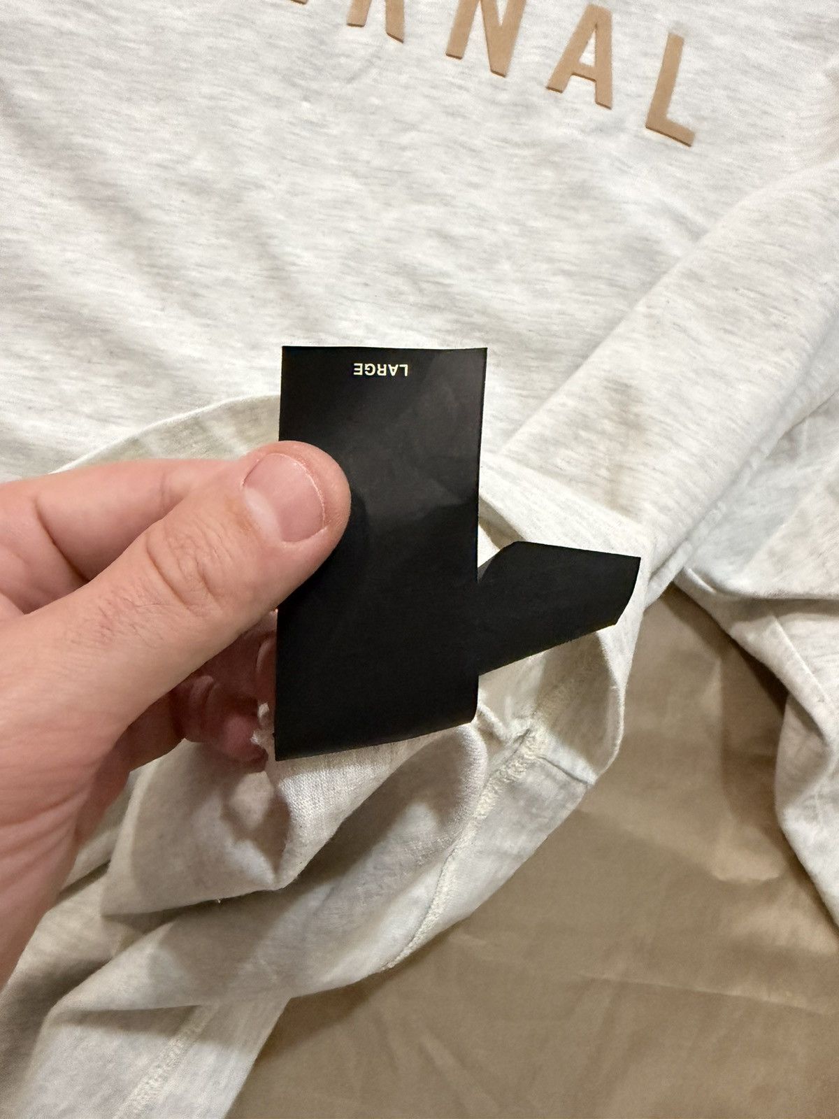 Fear of God Fear of God Eternal Cotton Long Sleeve Tee size L Size US L / EU 52-54 / 3 - 7 Thumbnail