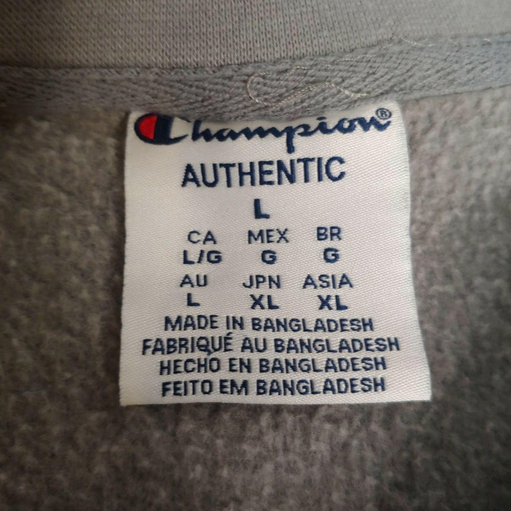 Champion Champion WVU Sweatshirt Large Gray Crew Neck Pullover Men NCAA Mountaineers Size US L / EU 52-54 / 3 - 6 Thumbnail