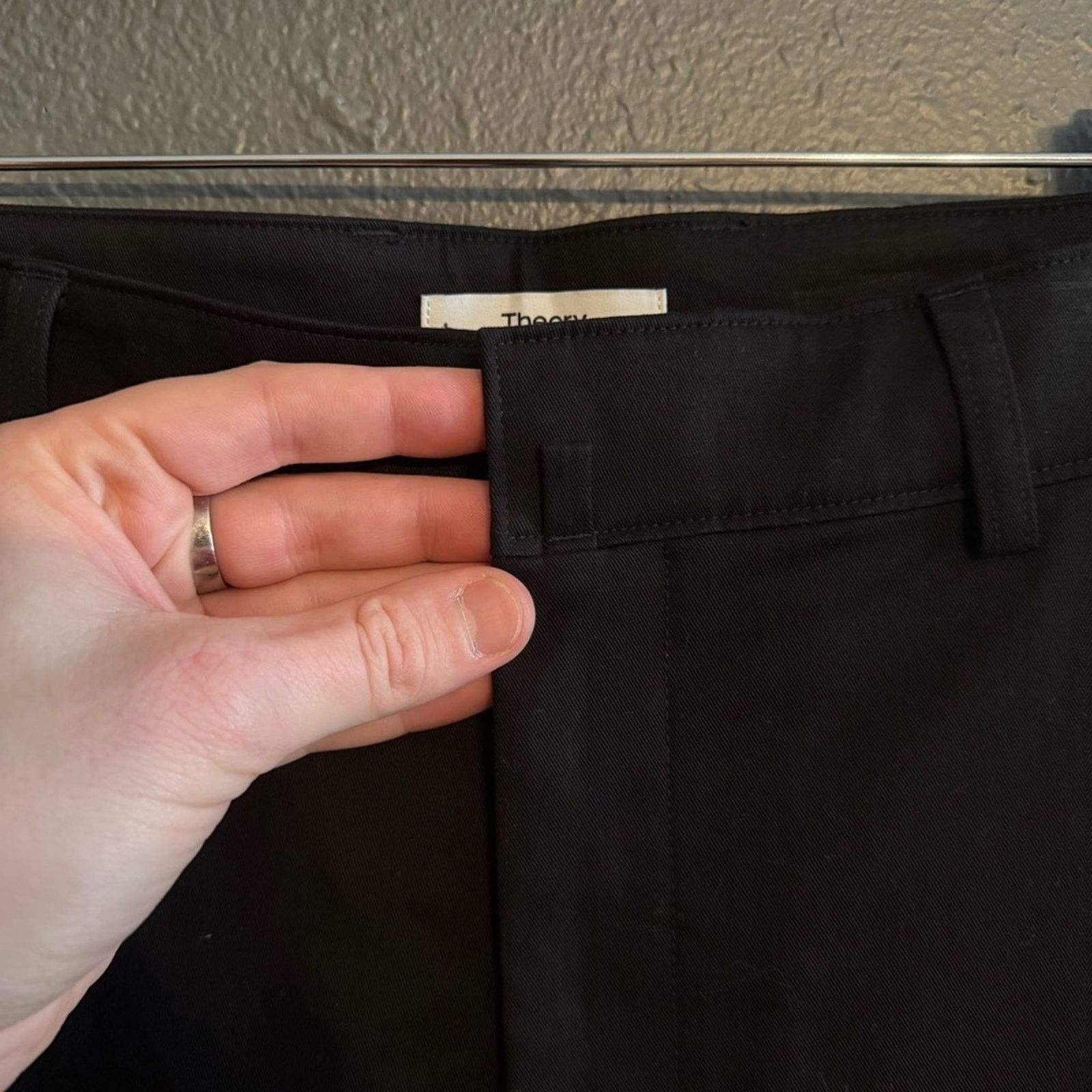 Theory Theory Project Mp401. Twill Relaxed Straight Fit Pants NWT Size US 34 / EU 50 - 7 Thumbnail