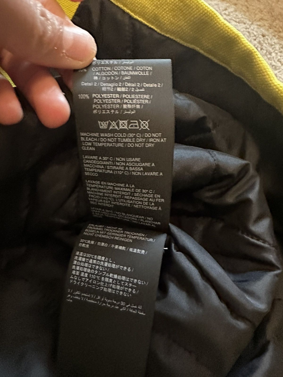 Heron Preston Heron Preston Utility Work Jacket Yellow Size XS Brand New Size US XS / EU 42 / 0 - 15 Thumbnail