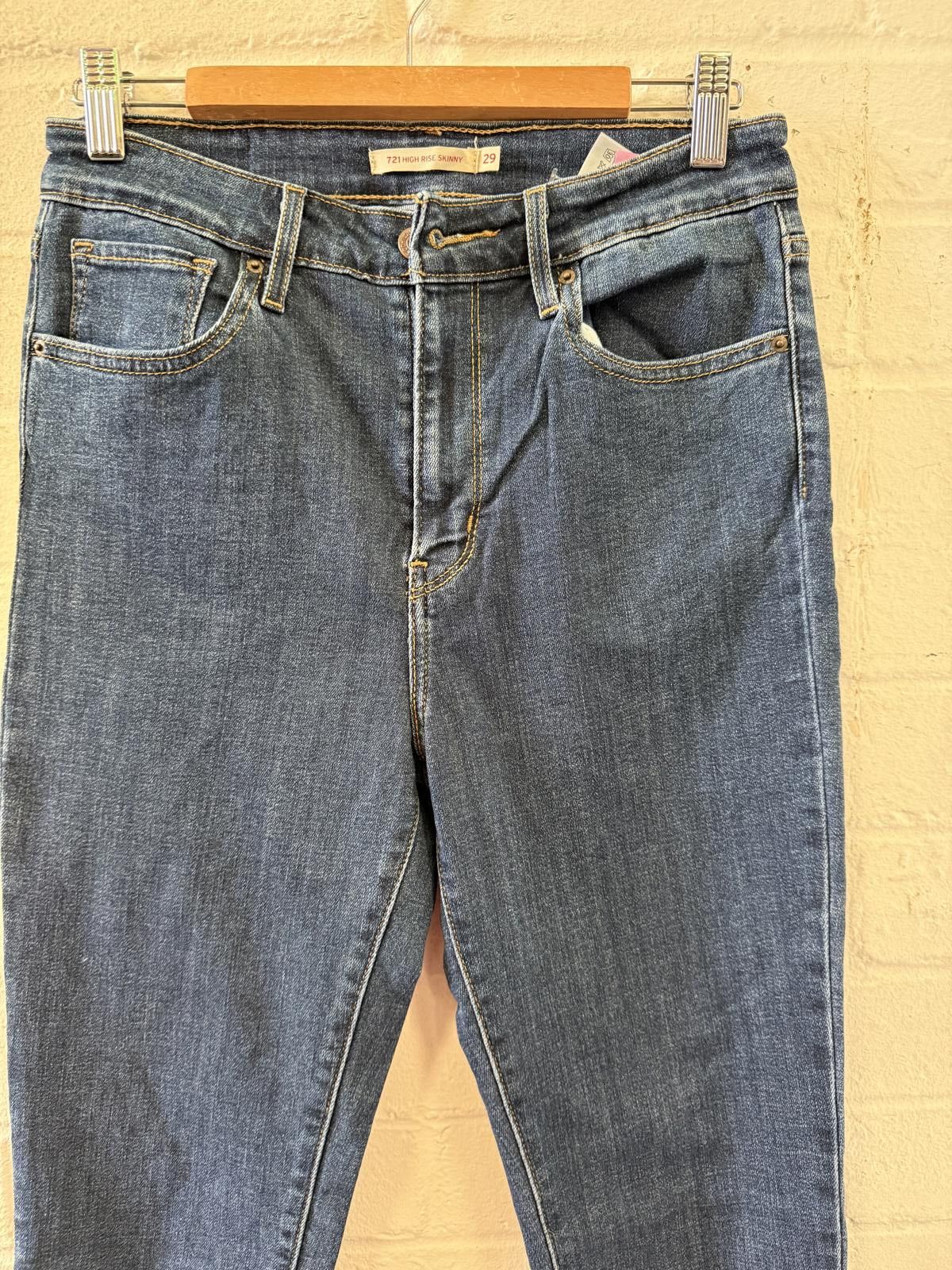 Zara Zara High Rise Skinny Jeans Size 29 Size 29" - 3 Thumbnail