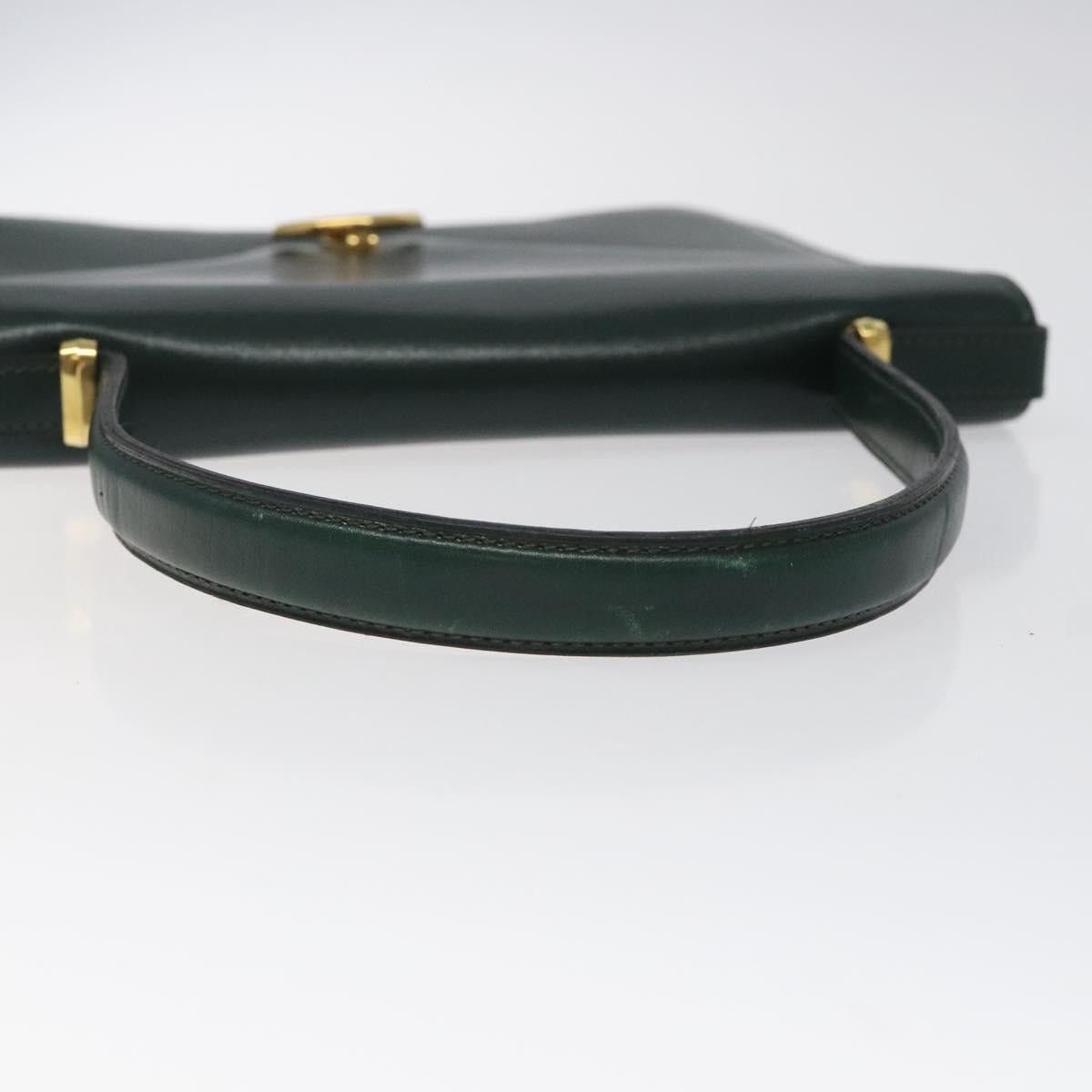 Dior DIOR Hand Bag Leather Green Gold Size ONE SIZE - 7 Thumbnail