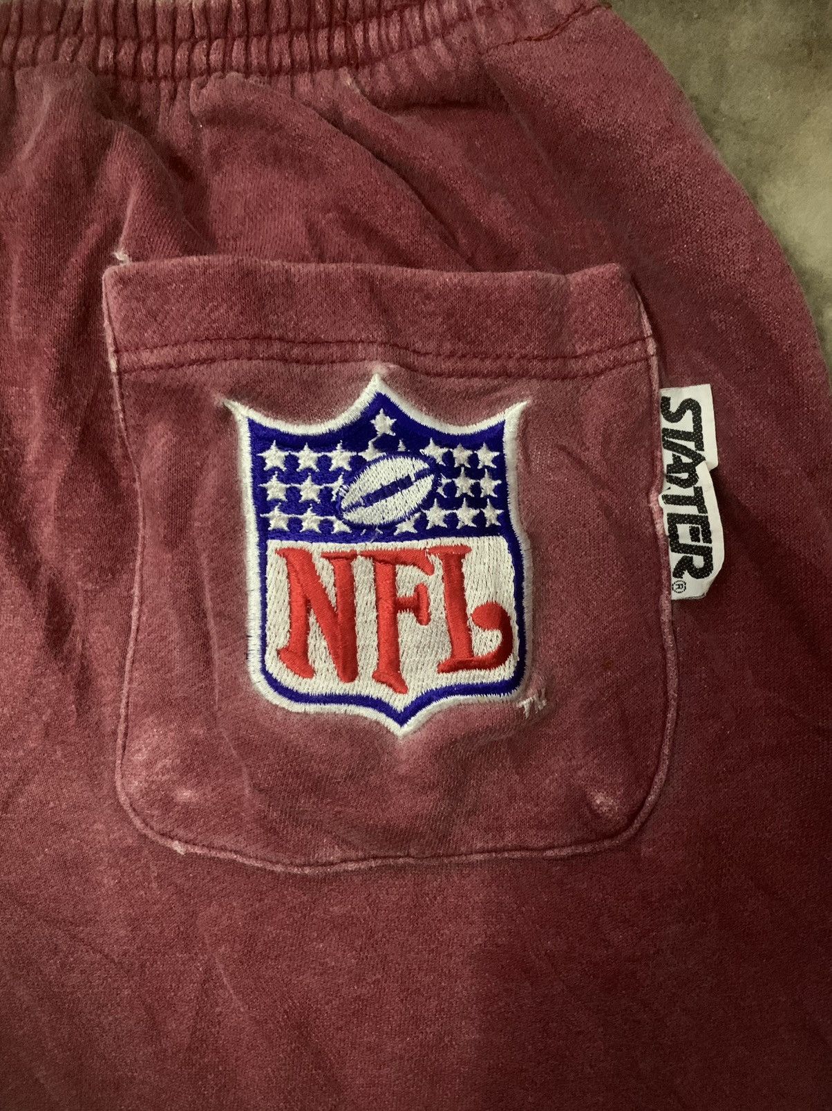 NFL × Starter Cleveland Indians Short Pants Size US 34 / EU 50 - 7 Thumbnail