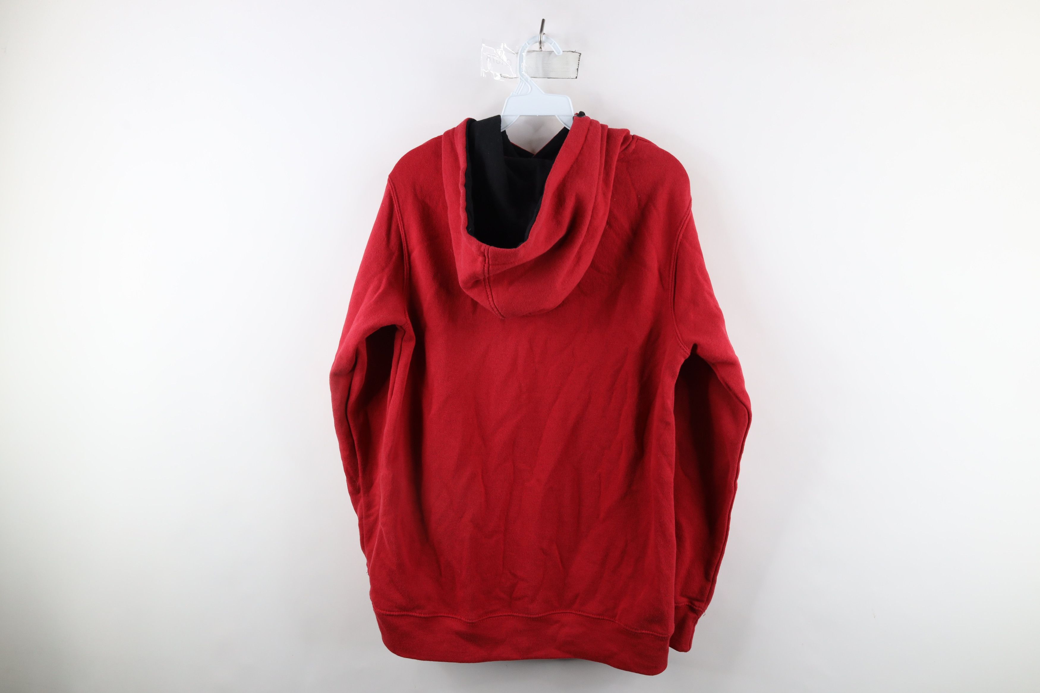 Vintage Vintage Streetwear Organic Cotton Hoodie Sweatshirt Red Size US L / EU 52-54 / 3 - 9 Thumbnail