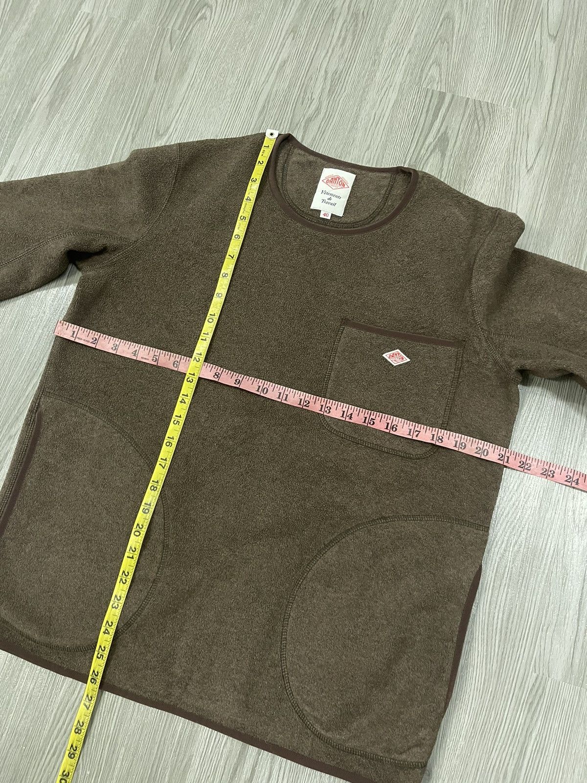 Danton Danton Fleece Pullover Shirt Size US S / EU 44-46 / 1 - 9 Thumbnail