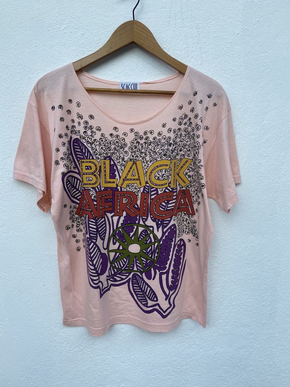SCACCHI t shirt crop top