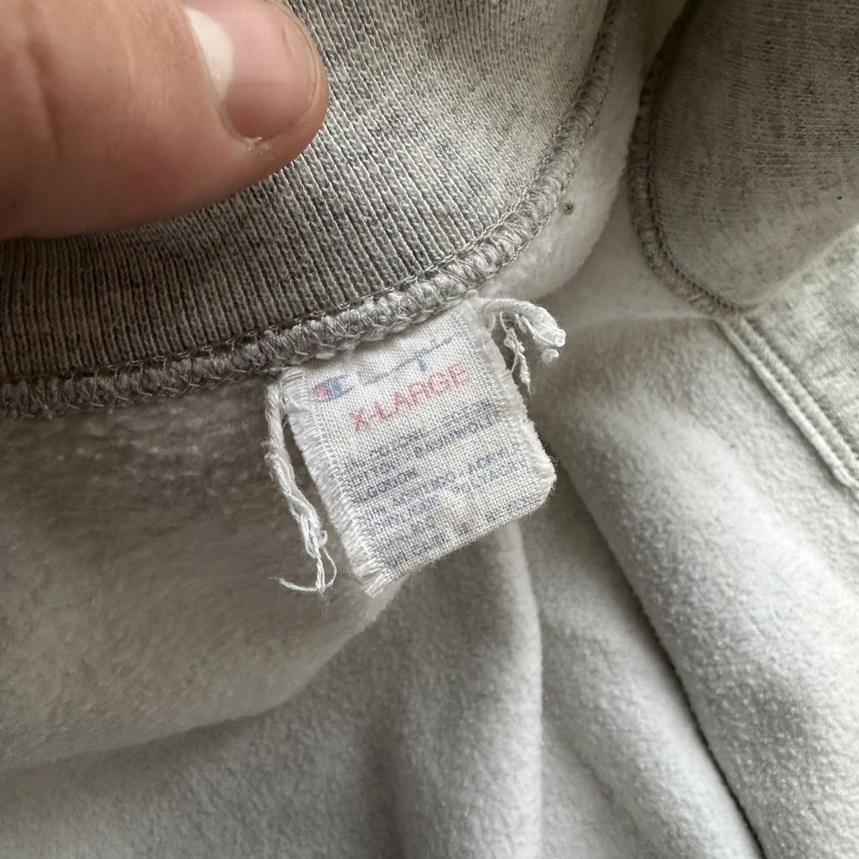 Champion Vintage Champions 90s Reverse Weave Button Vest Sweatshirt Size US XL / EU 56 / 4 - 7 Thumbnail
