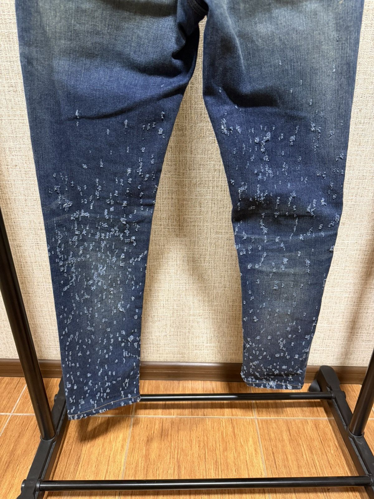 Amiri AMIRI BLUE SHOTGUN SLIM FIT JEANS Size US 32 / EU 48 - 5 Thumbnail