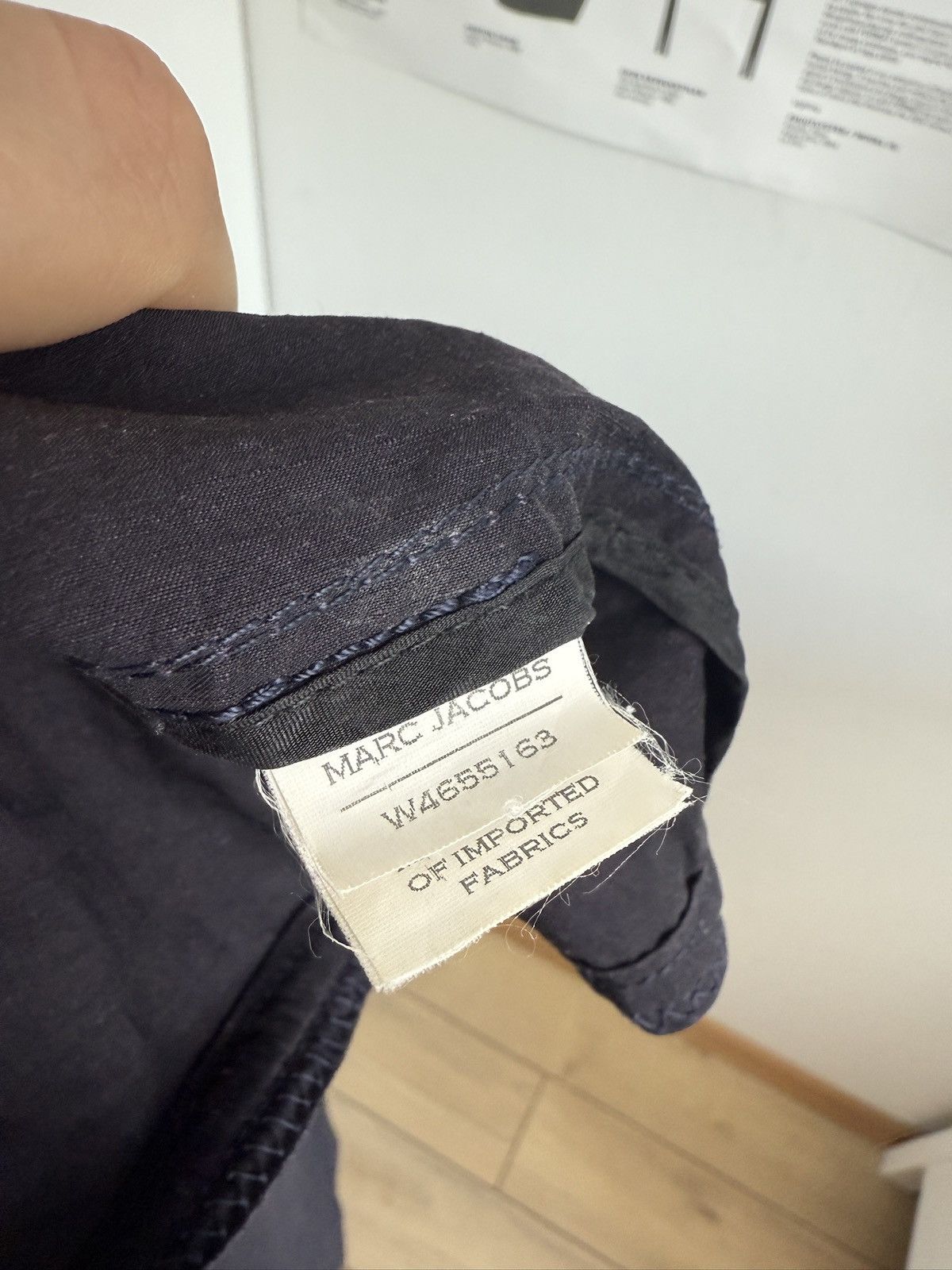 Marc Jacobs × Vintage Vintage y2k Marc Jacobs purple linen skirt archive avantgarde Size 26" / US 2 / IT 38 - 4 Thumbnail