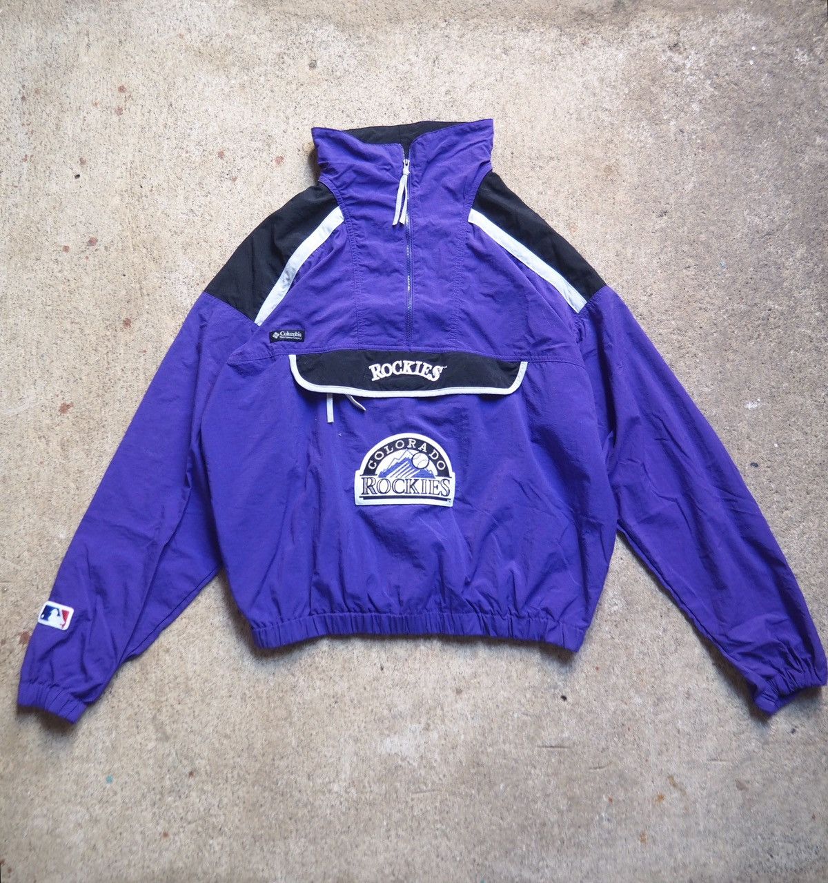 Columbia Columbia Colorado Rockies MLB quarter-zip anorak windbreaker Size US M / EU 48-50 / 2 - 1 Thumbnail