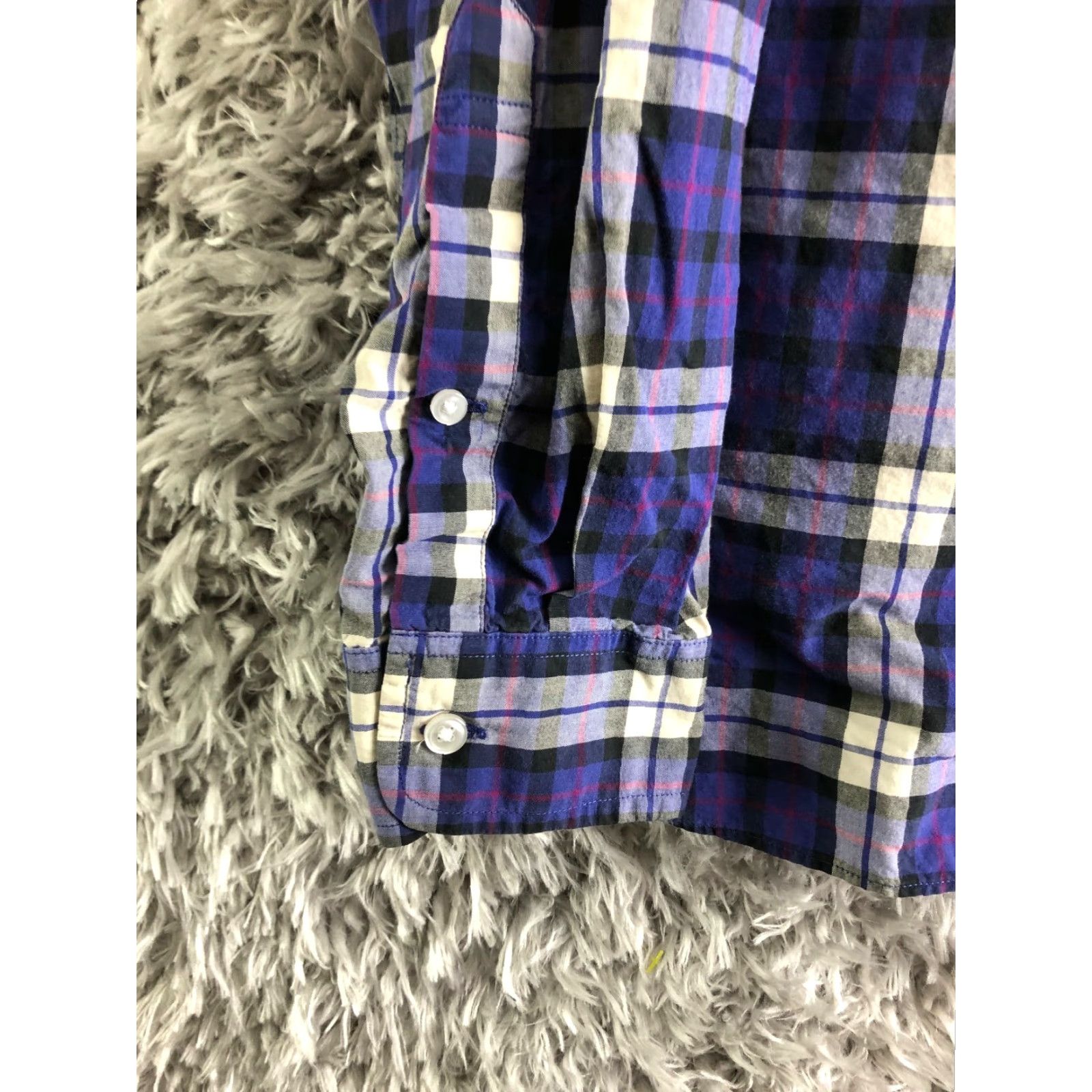 J.Crew J.Crew Purple Long Sleeve Button-Down Collar Shirt Mens Large Regular Size US L / EU 52-54 / 3 - 2 Thumbnail