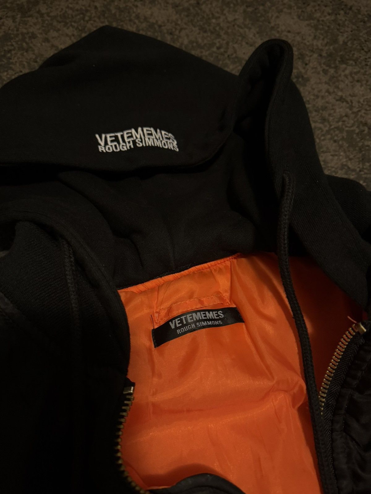 Rough Simmons Vetememes x Rough Simmons Bomber Size US XL / EU 56 / 4 - 3 Thumbnail