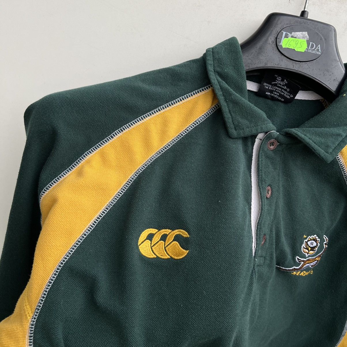 Canterbury of New Zealand Canterbury Rugby Union South Africa shirt jersey Size US S / EU 44-46 / 1 - 5 Thumbnail