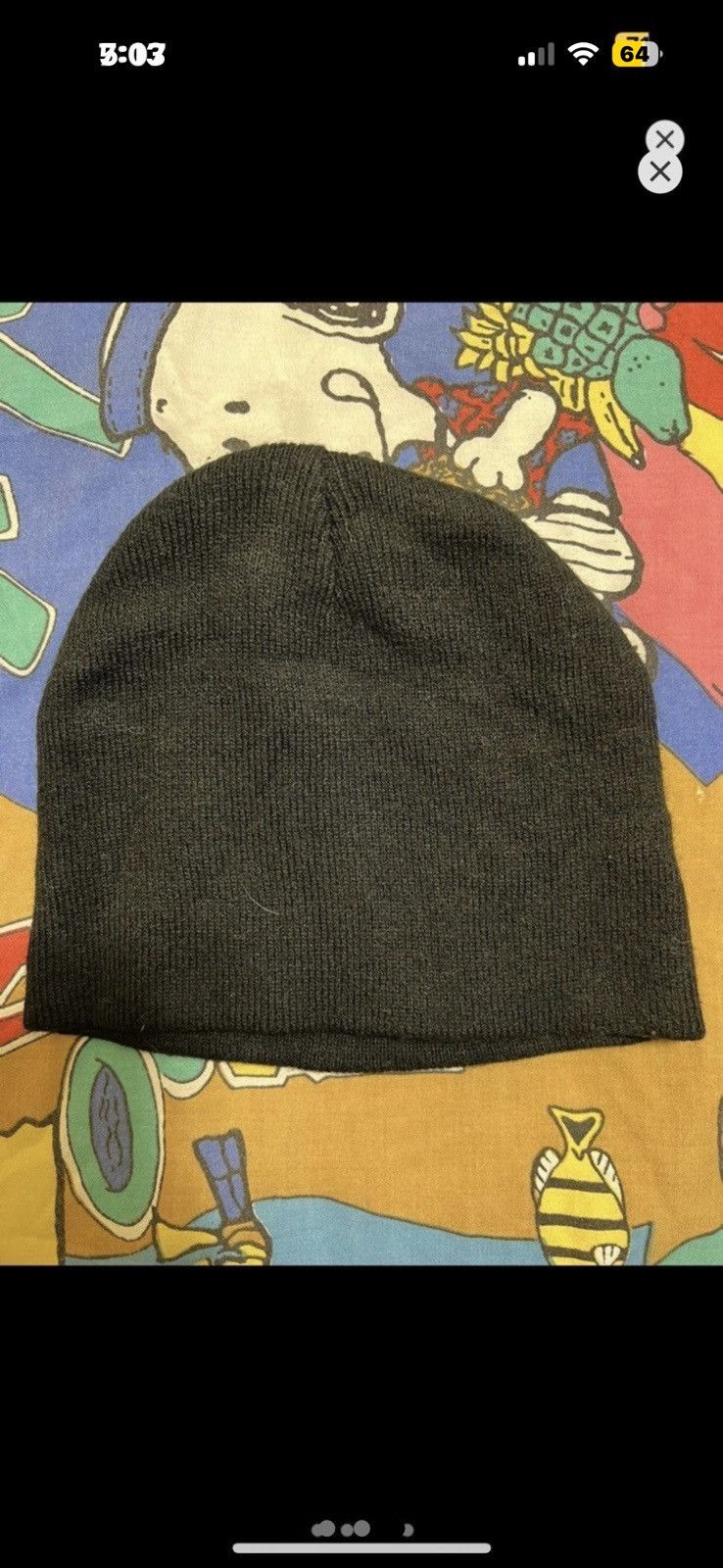 Vintage ***FINAL DROP***RARE 00s BEDZZALED SKULL CROSSBONES BEANIE Size ONE SIZE - 3 Thumbnail