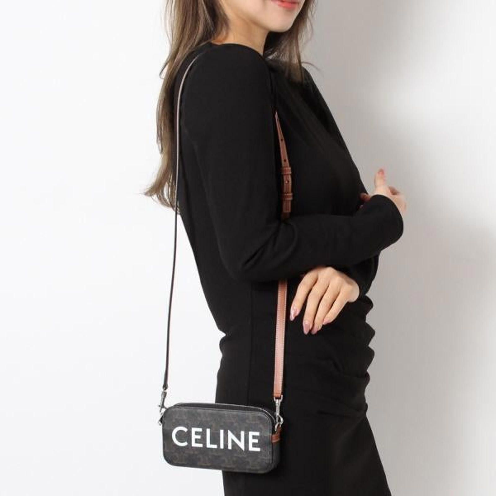 Celine Celine Logo Triomphe Crossbody Size ONE SIZE - 4 Thumbnail