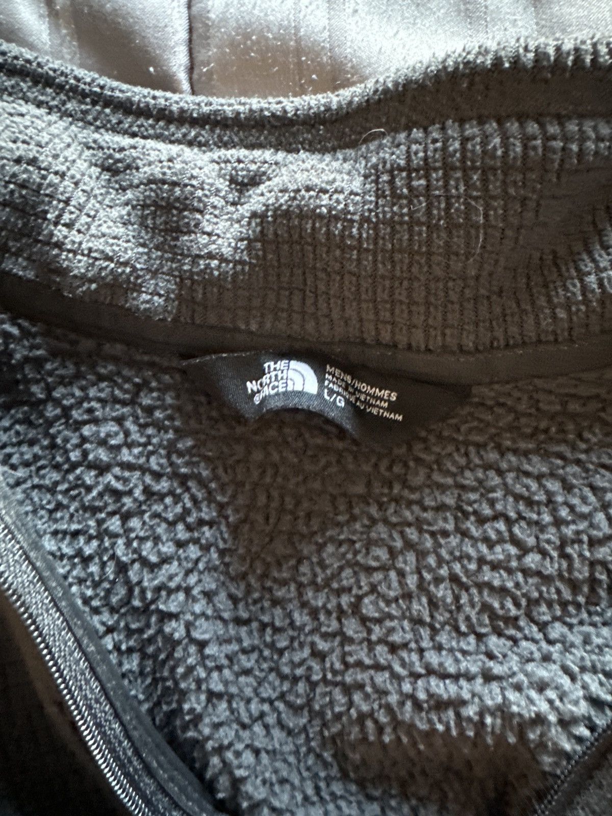 The North Face North Face Fleece Quarter Zip (Grey) Size US L / EU 52-54 / 3 - 3 Thumbnail