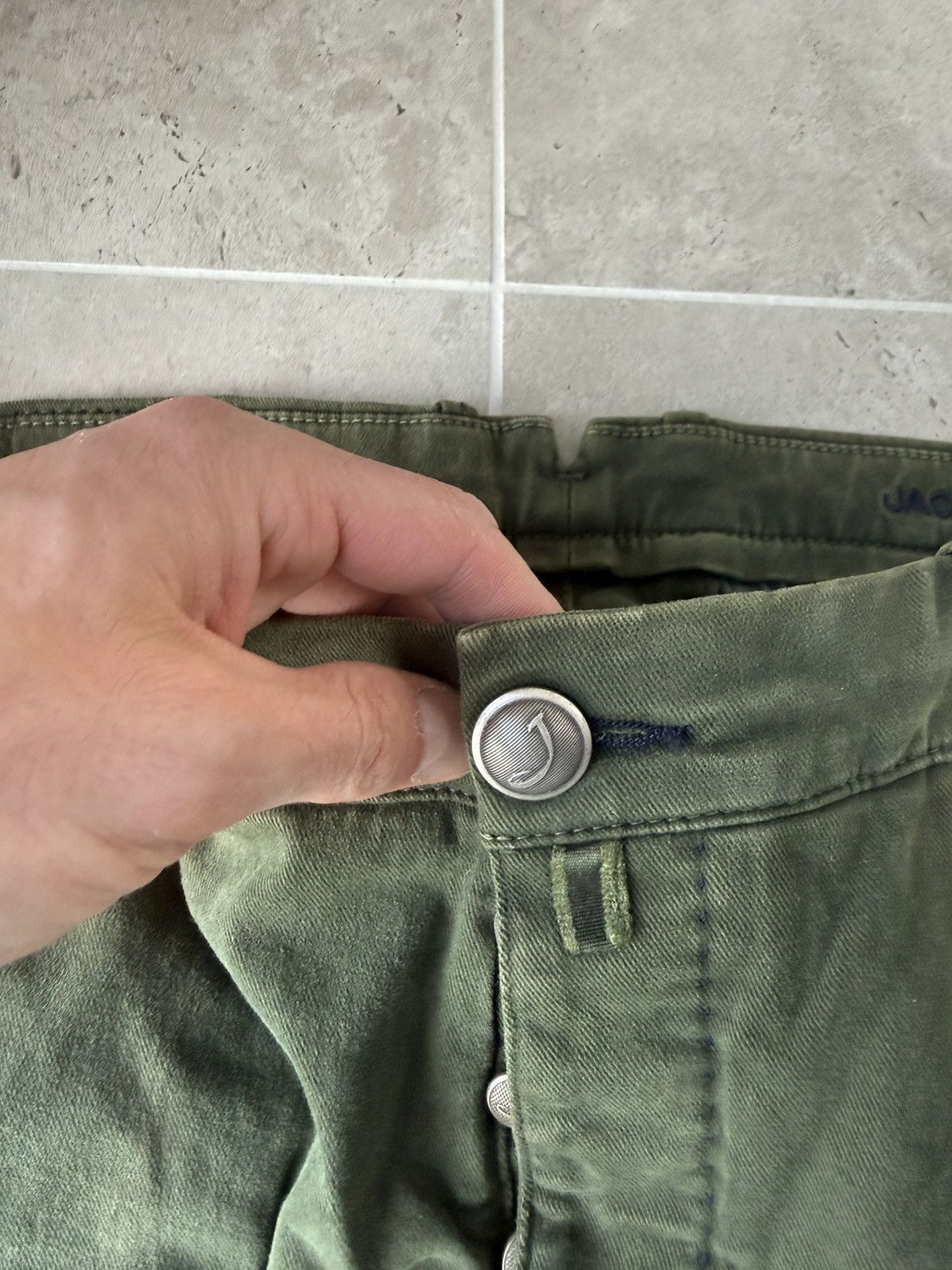 Jacob Cohen JACOB COHEN Comfort Bobby Chino Pants Size US 35 - 4 Thumbnail
