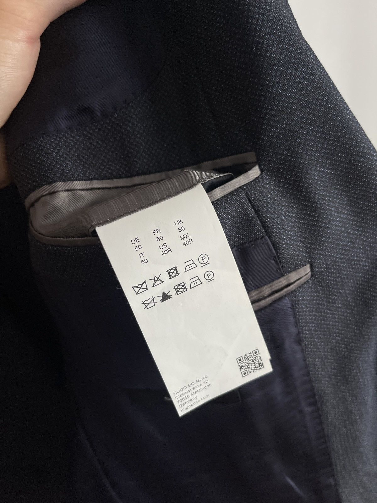 Hugo Boss Hugo boss mens classic suit blazer + trousers 40R Size 40R - 8 Thumbnail