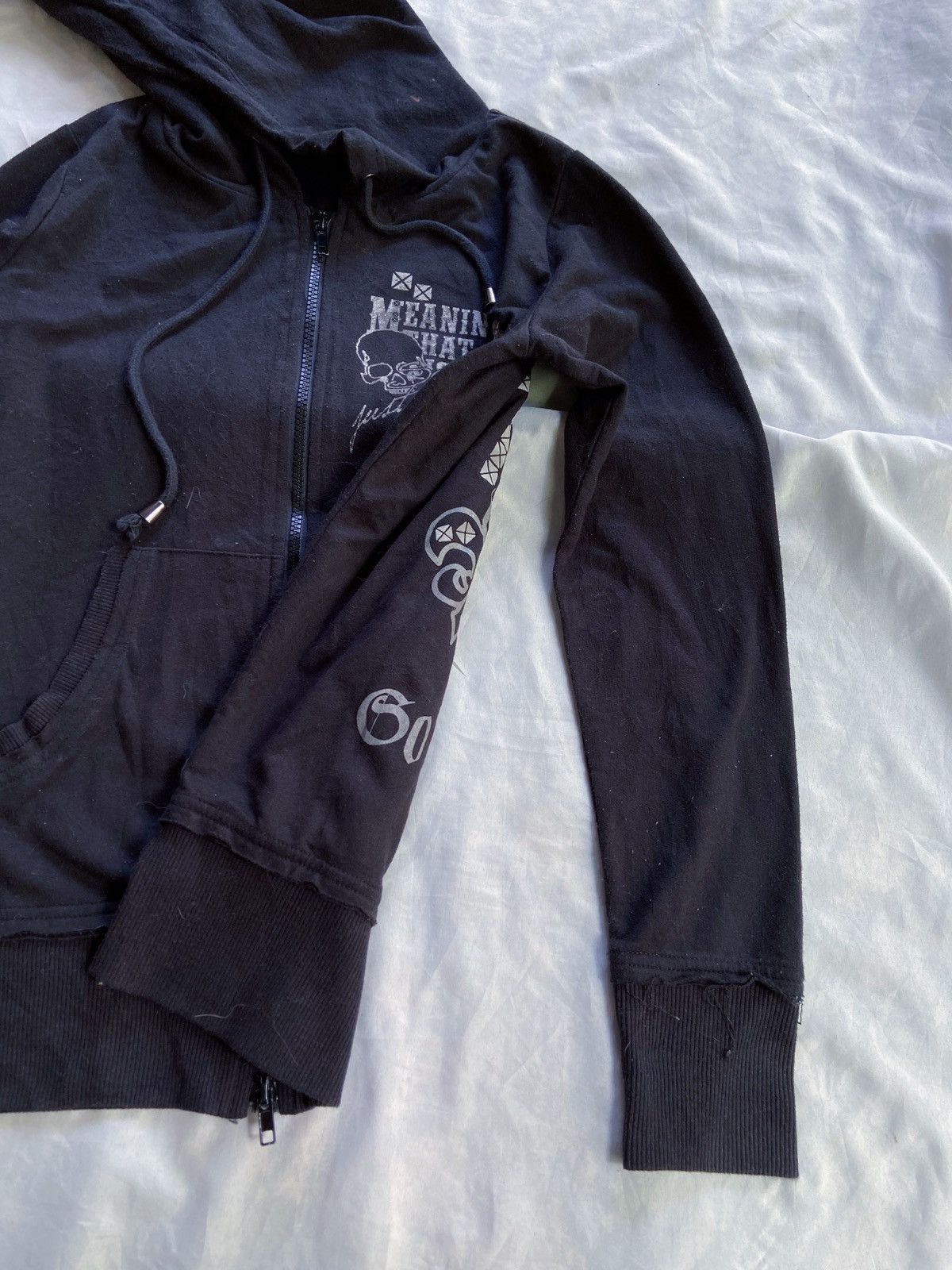 Beauty Beast GHOST OF HARLEM SKULL ZIP HOODIE number nine kapital Size US S / EU 44-46 / 1 - 5 Thumbnail