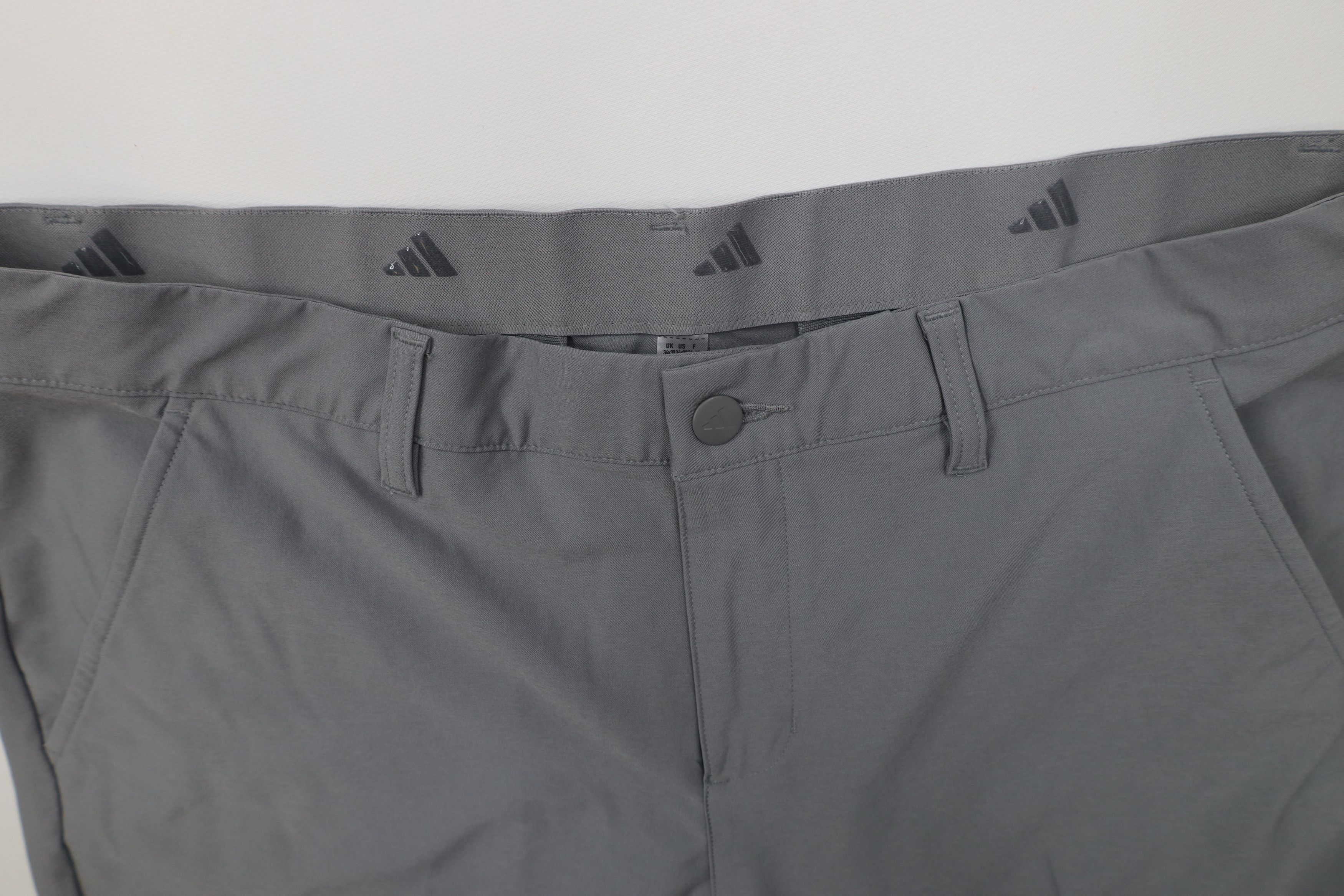 Adidas Adidas Golf Stretch Golfing Straight Leg Chino Pants Gray Size US 34 / EU 50 - 6 Thumbnail