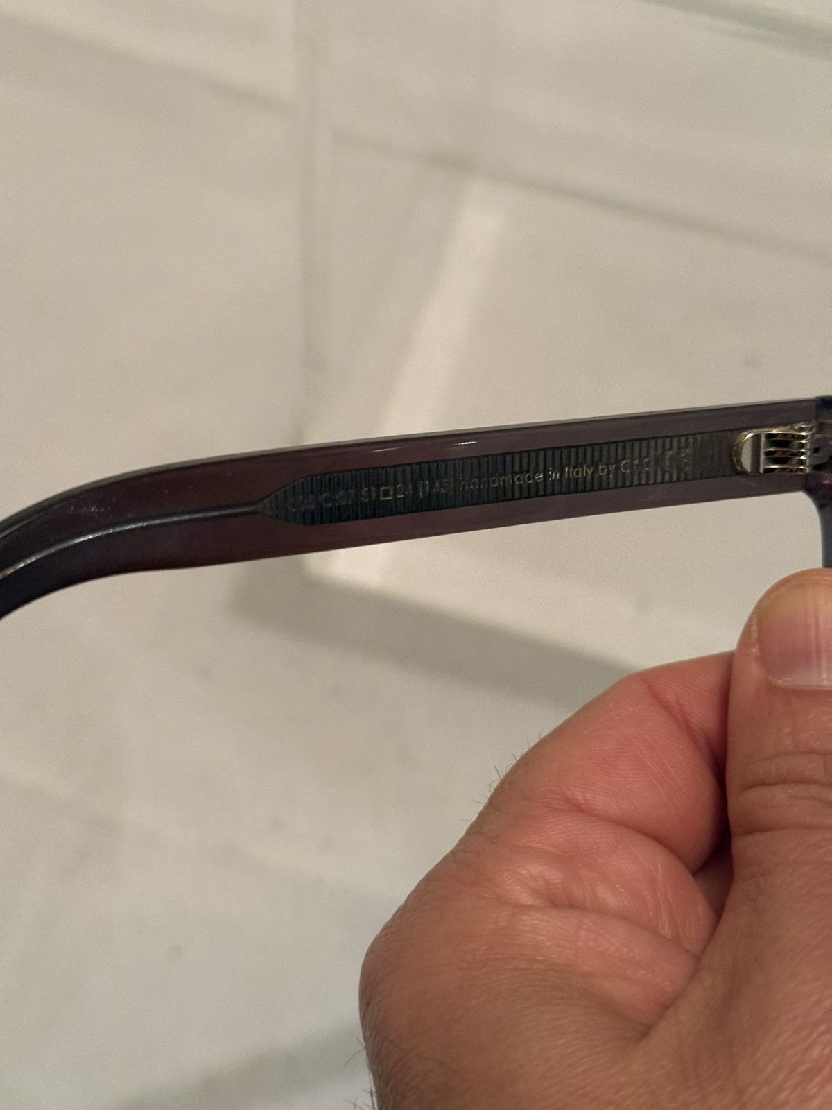 Cutler and Gross Cutler and Gross 1305 Optical Frames - Grad Sherry Size ONE SIZE - 5 Thumbnail