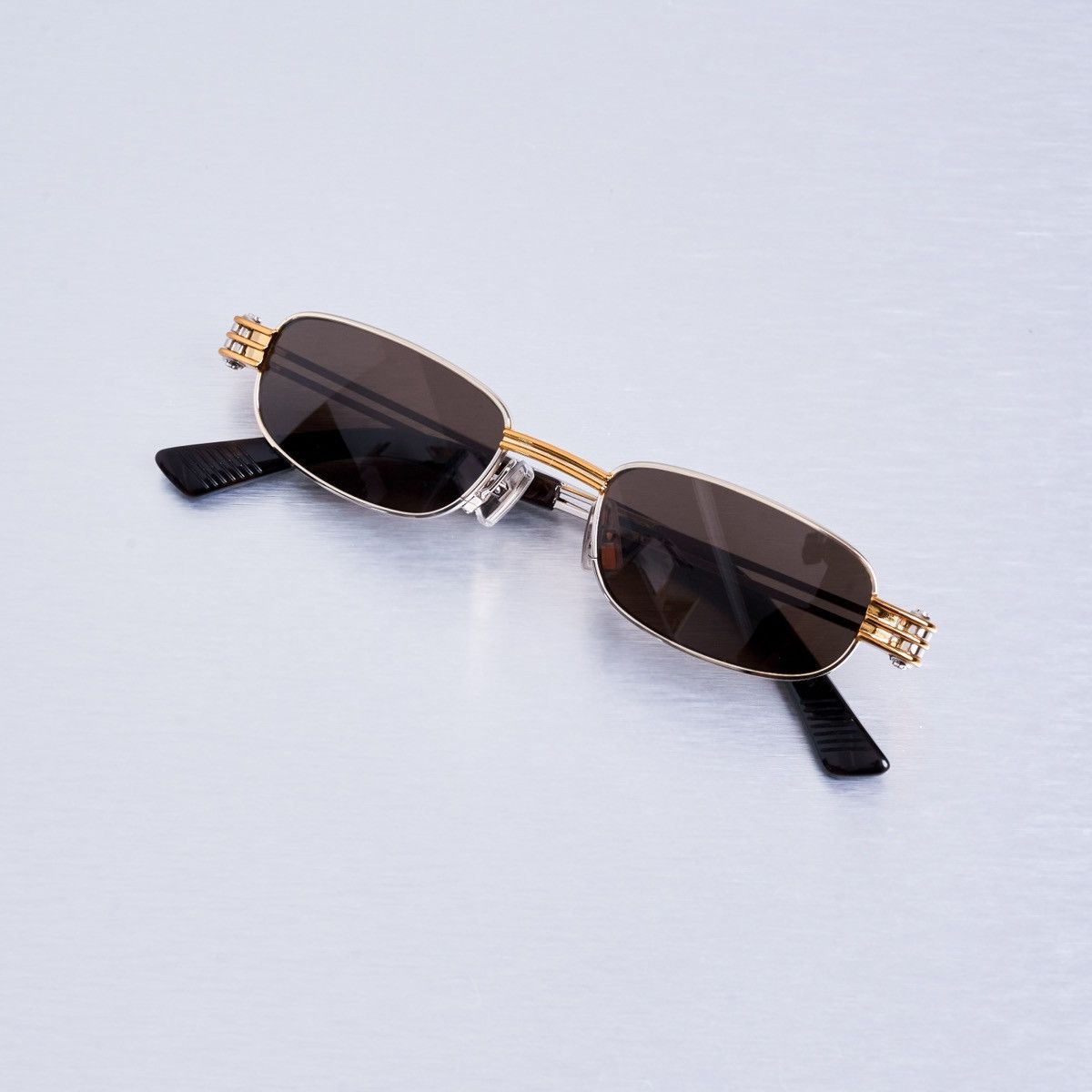 Bottega Veneta BOTTEGA VENETA BV1381S 001 SUNGLASSES Size ONE SIZE - 6 Thumbnail