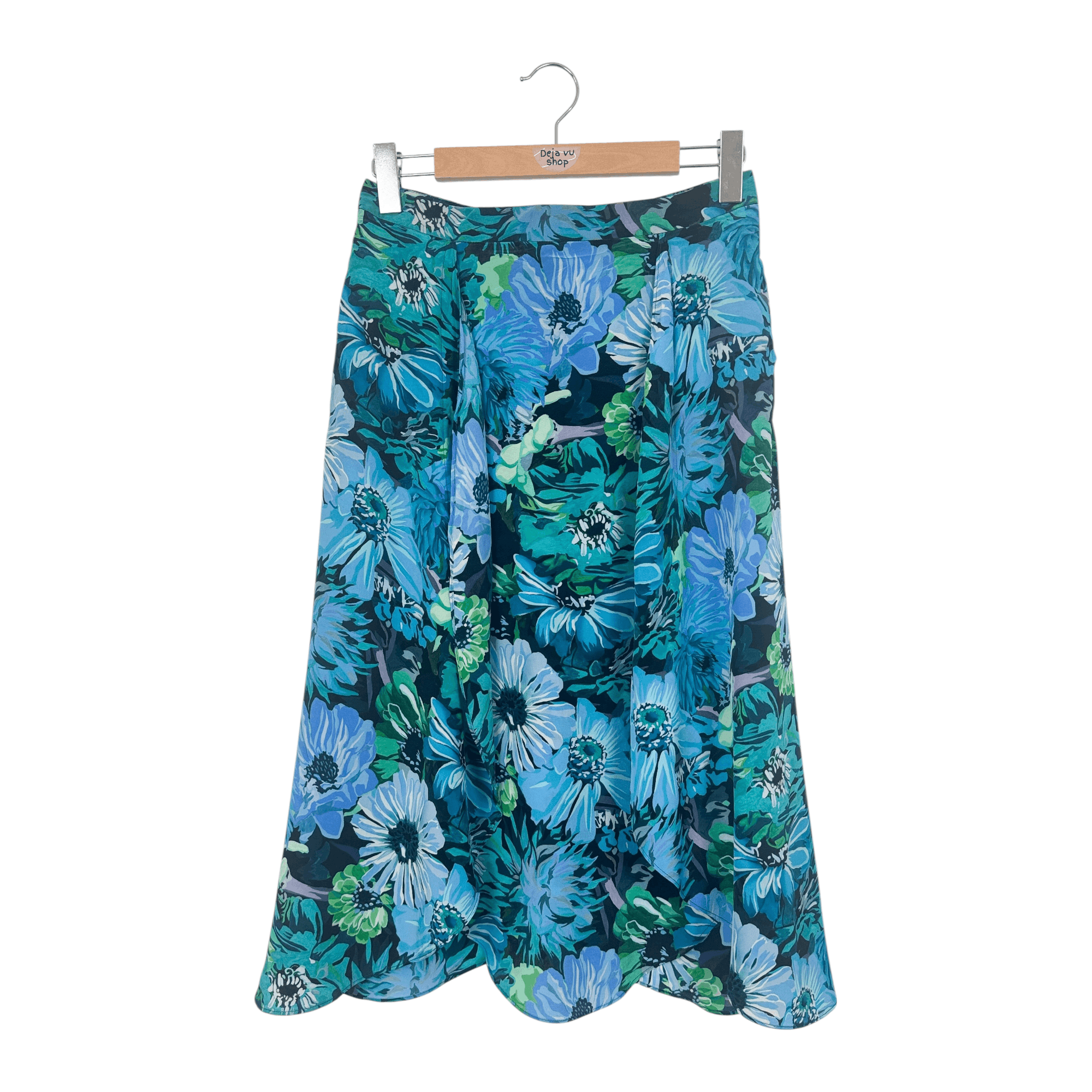 Stella McCartney STELLA MCCARTNEY Floral-Print Silk Midi Skirt Size 28" / US 6 / IT 42 - 1 Thumbnail