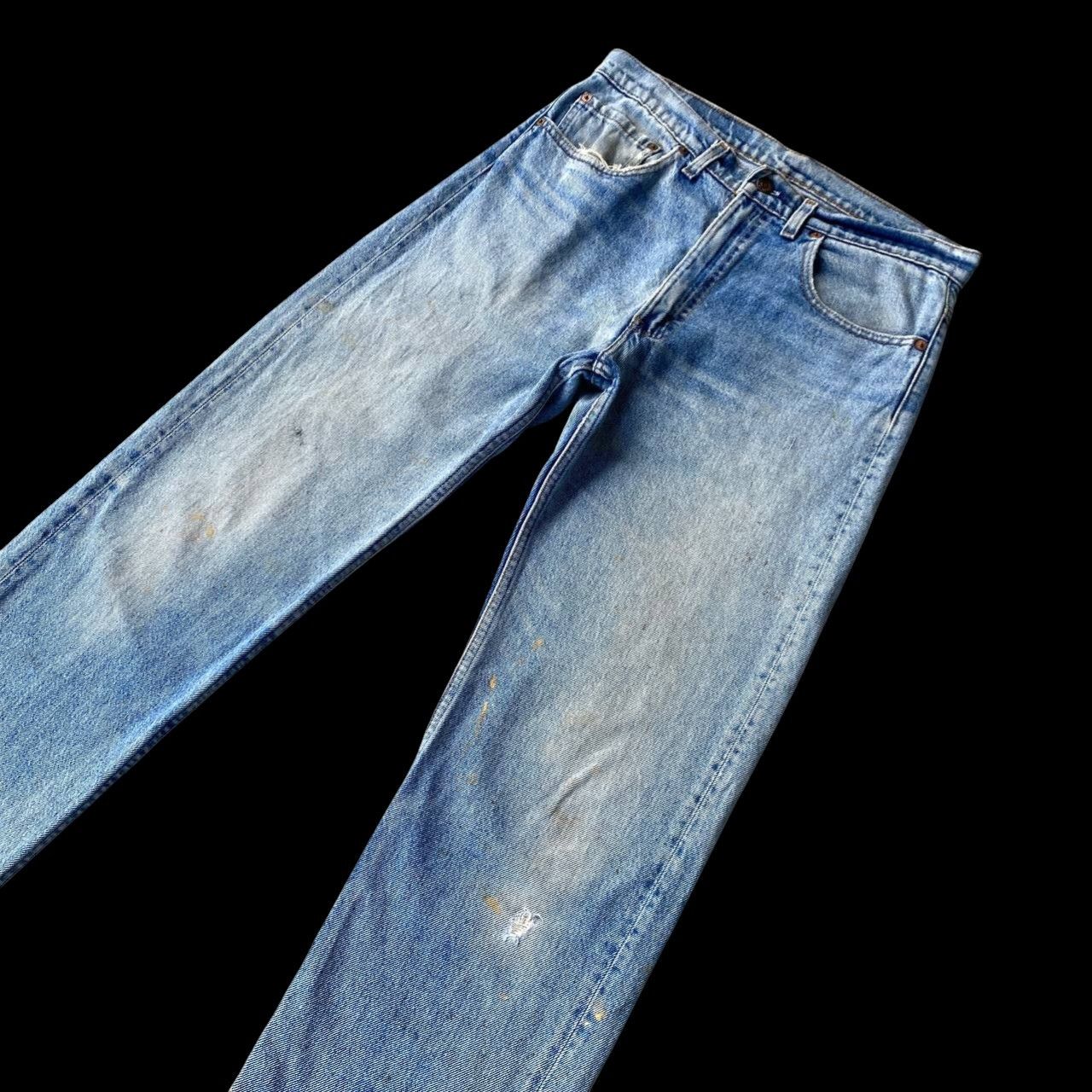 Levi's Vintage Clothing VINTAGE LEVI’S 505 MUDWASH - 90s USA 553 BUTTON STAMP W33 Size US 33 - 4 Thumbnail