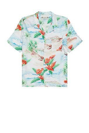 Allsaints Allsaints Catalina Hawaiian Shirt Size US XL / EU 56 / 4 - 7 Thumbnail