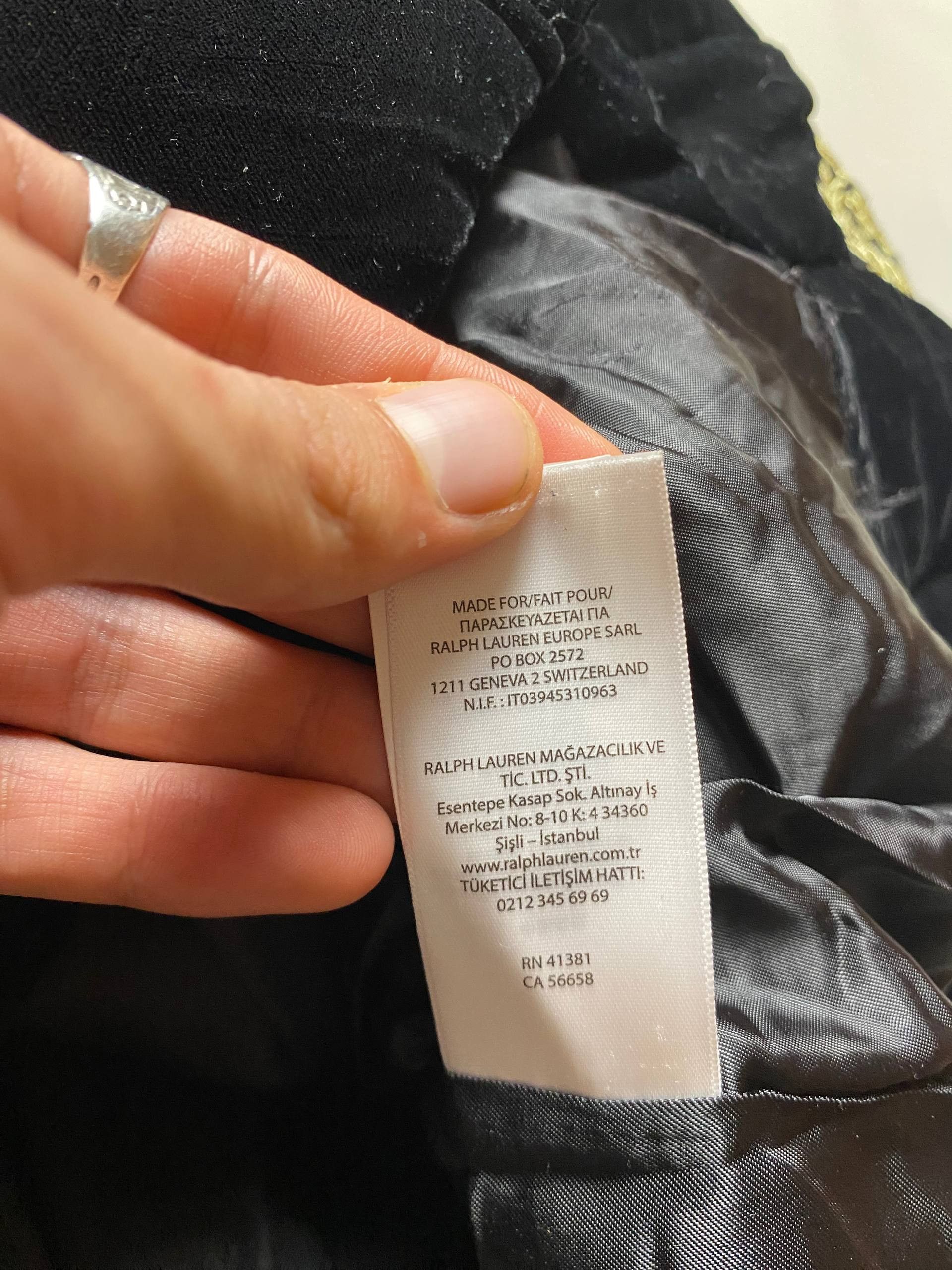 Lauren Ralph Lauren Vintage Jacket Velour Lauren Ralph Lauren Size M / US 6-8 / IT 42-44 - 3 Thumbnail
