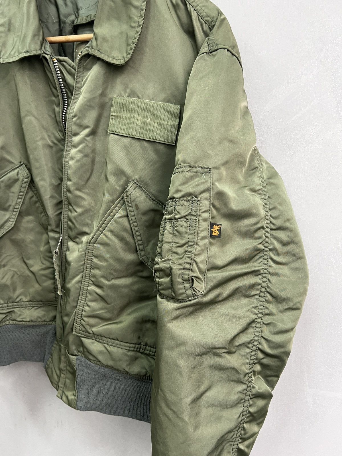 Alpha Industries × Vintage Vintage streetwear alpha industries schott bomber Size US L / EU 52-54 / 3 - 6 Thumbnail