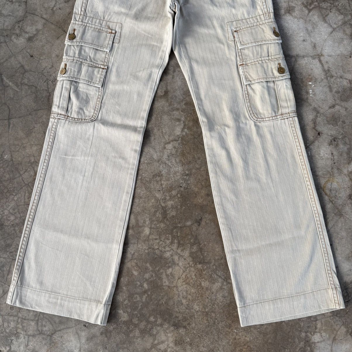 Polo Ralph Lauren Vintage Polo Ralph Lauren Flare Boot cut Cargo Pants Size US 29 - 3 Thumbnail
