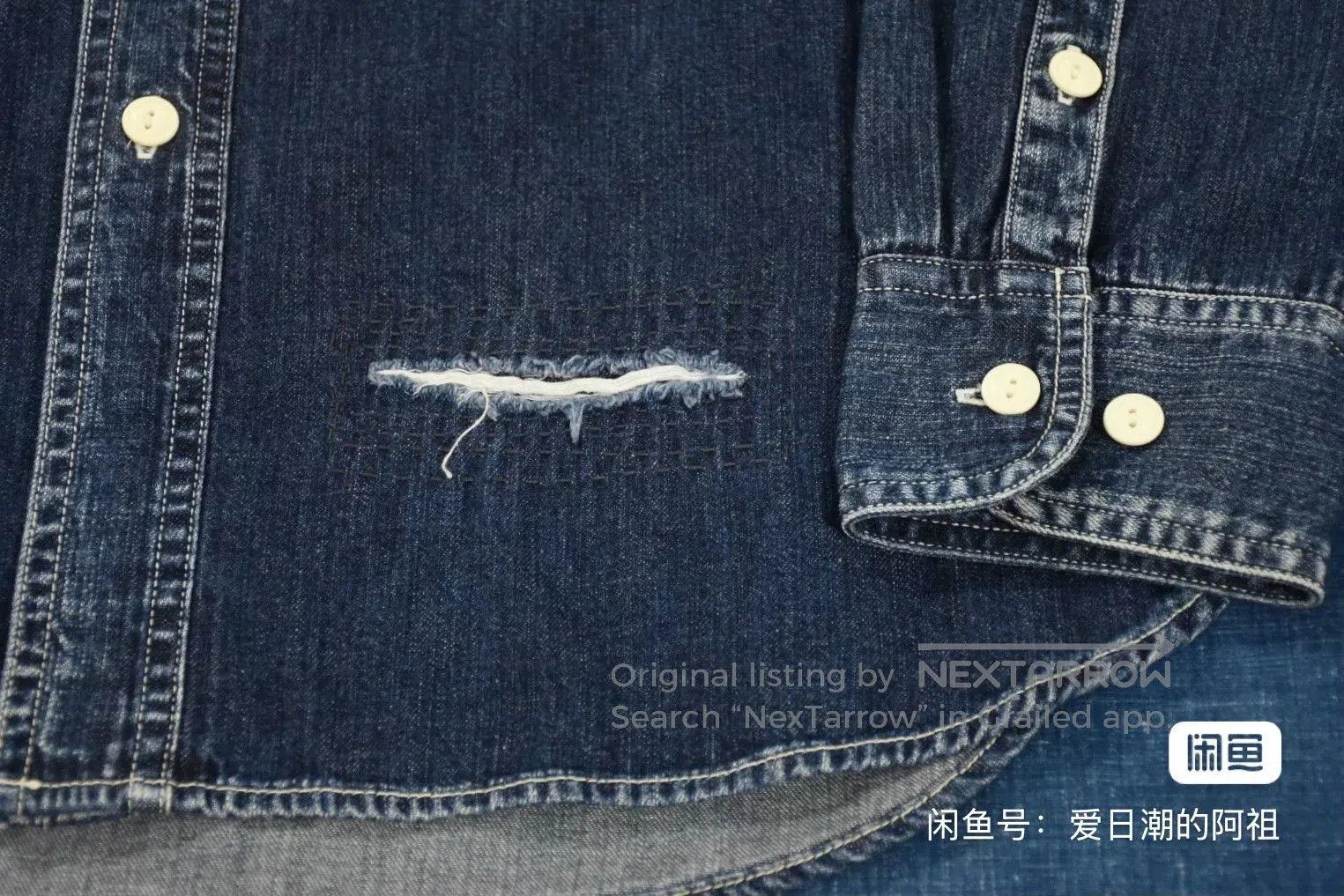 Visvim Visvim Lumber Shirt Dark Indigo Denim. Size US L / EU 52-54 / 3 - 5 Thumbnail