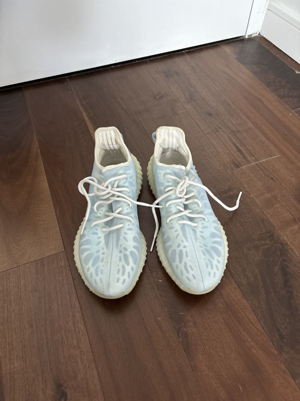 Adidas adidas Yeezy Boost 350 V2 Mono Ice Size US 11 / EU 44 - 3 Thumbnail