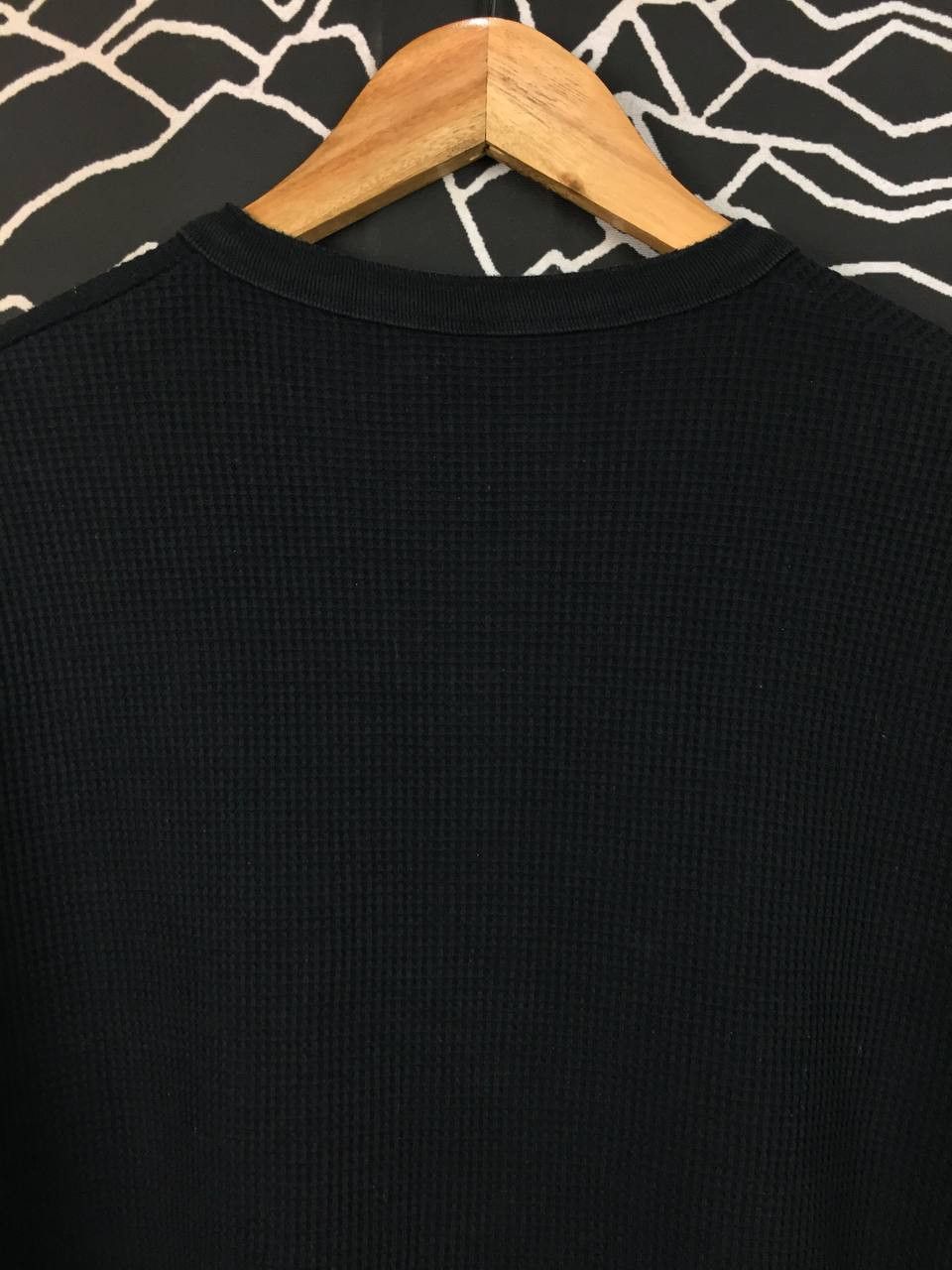 Uniqlo Uniqlo Thermal Waffle Henley Long Sleeve Tee Size XL Size US XL / EU 56 / 4 - 6 Thumbnail