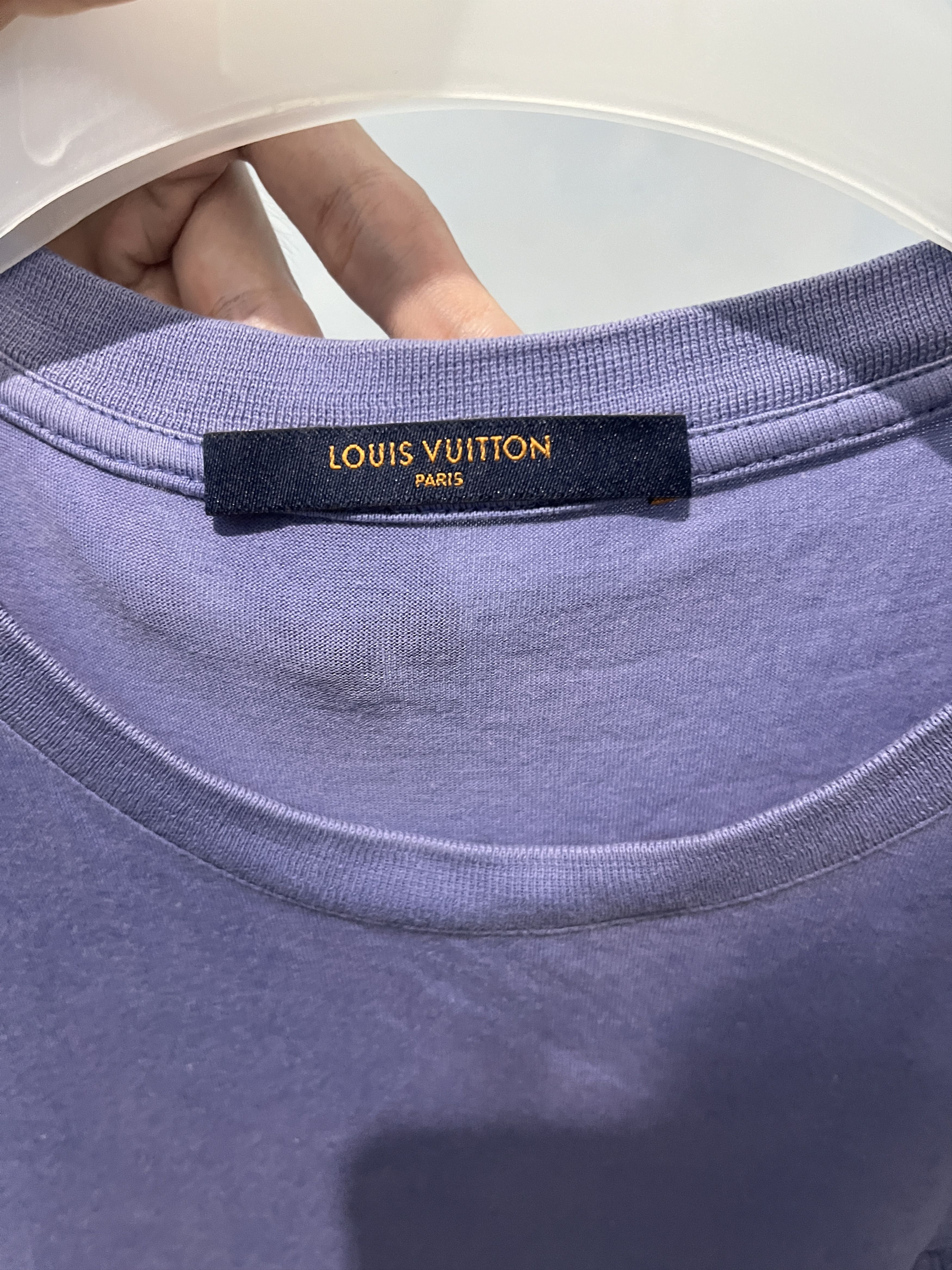 Louis Vuitton Louis Vuitton Tshirt Purple Size US XXL / EU 58 / 5 - 3 Thumbnail