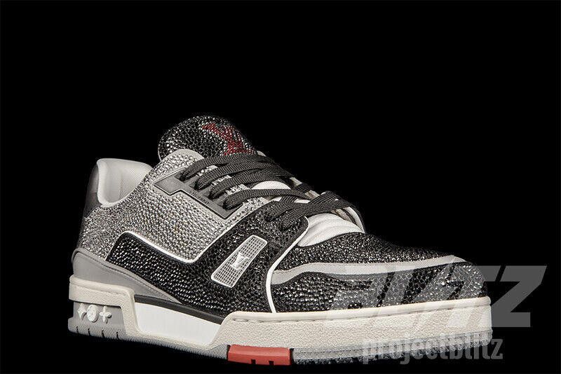 Louis Vuitton LOUIS VUITTON LV TRAINER SNEAKER CRYSTAL VIRGIL ABLOH Size US 9.5 / EU 42-43 - 8 Thumbnail