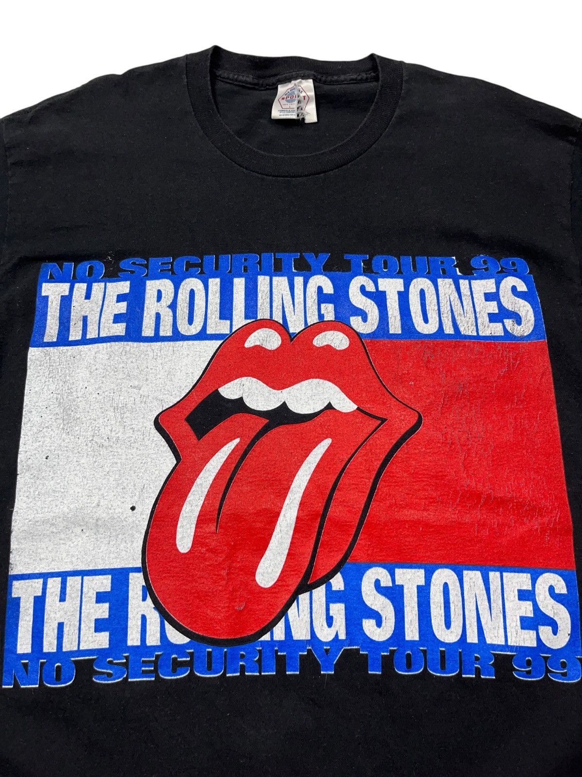 The Rolling Stones Vintage 1999 The Rolling Stones No Security Tour T-shirt Size US L / EU 52-54 / 3 - 4 Thumbnail