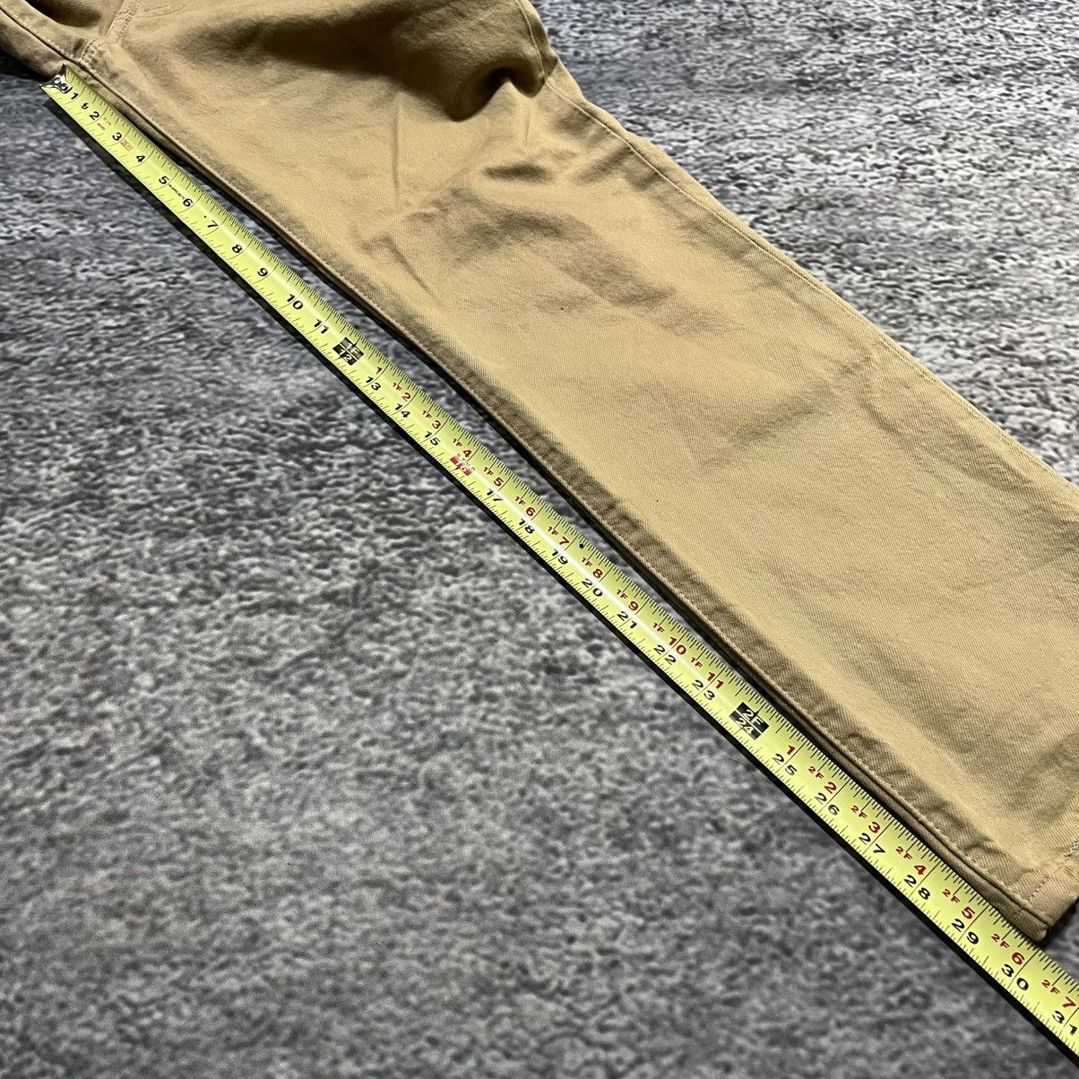 Levi's Vintage Levi's 501 Tan Button Fly 2000s Straight Fit Jeans Size US 31 - 13 Thumbnail