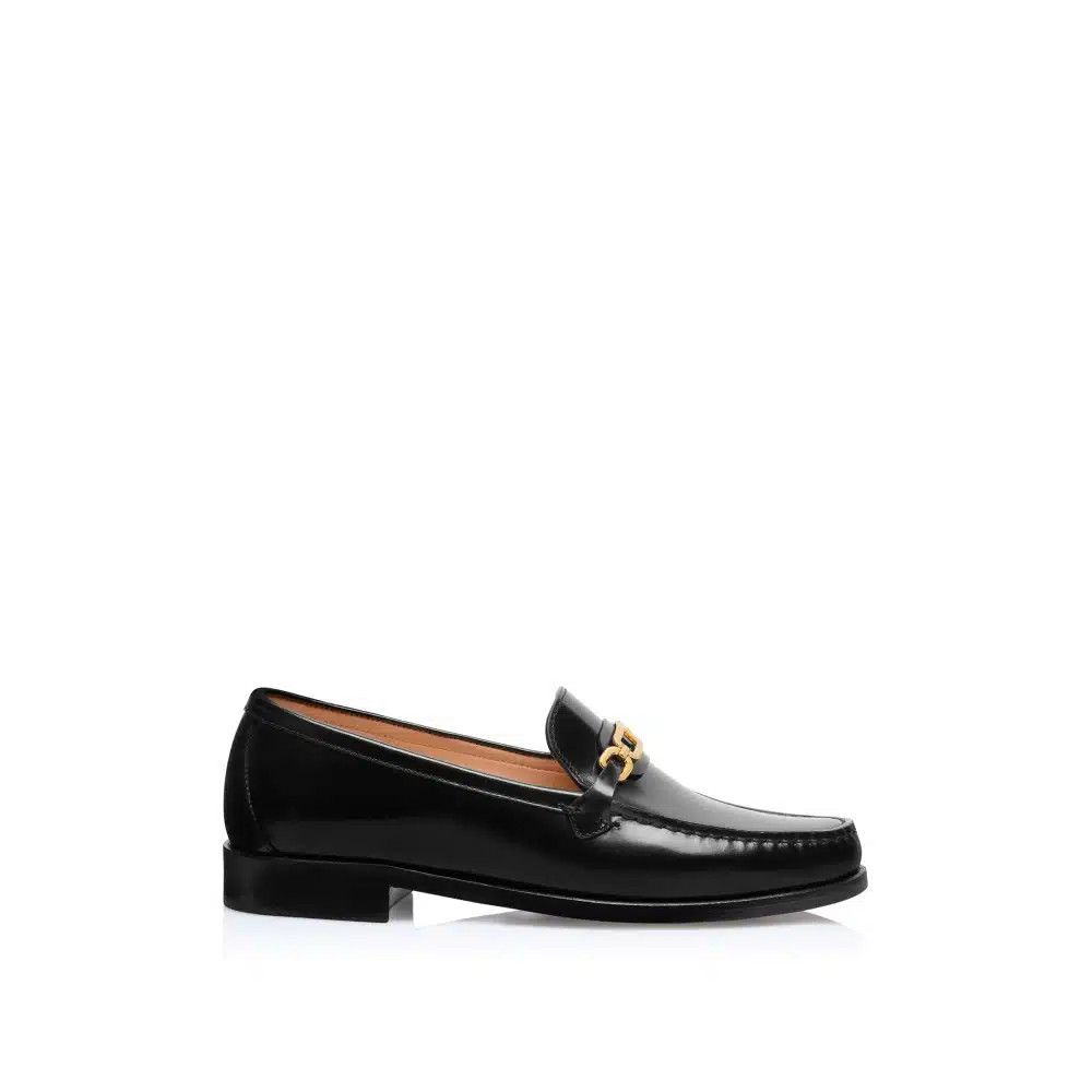 Tom Ford o1loc1c0326 W3582 Brushed Leather Loafers in Black Size US 9 / IT 39 - 1 Thumbnail